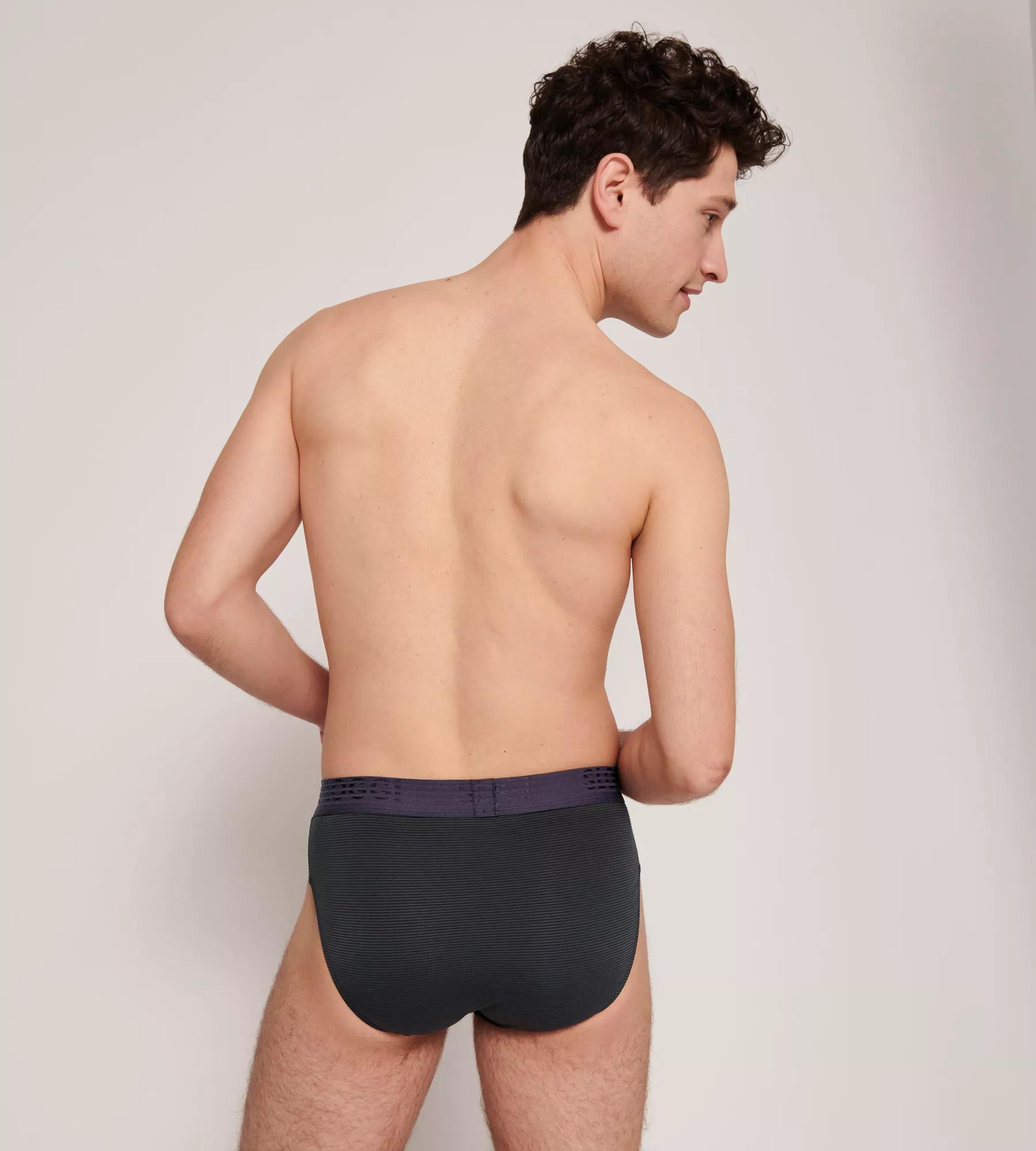 Sloggi Men EVER Cool Brief, heren slip met smalle zijkanten (2-pack), zwart