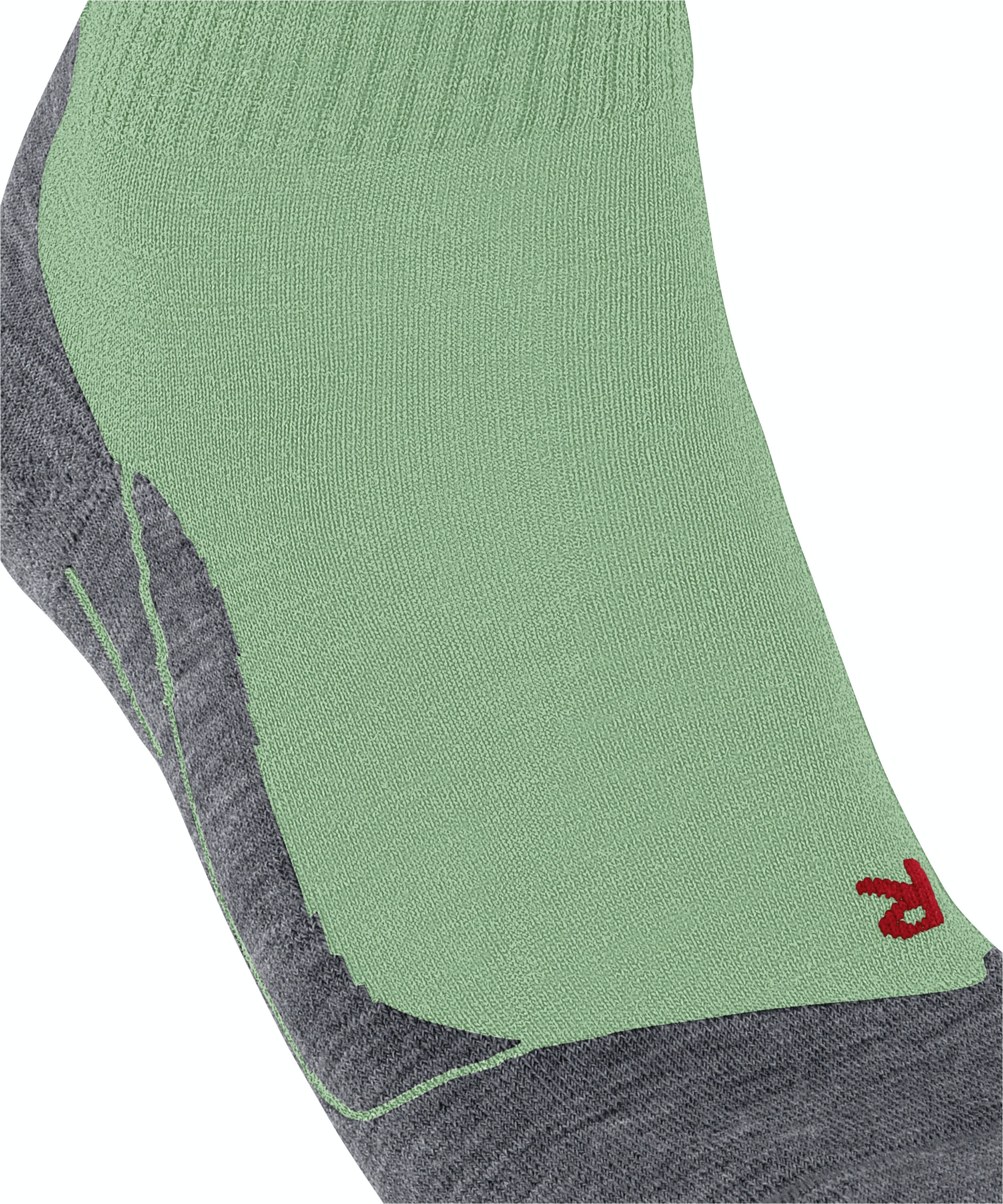 FALKE TK5 Wander Short dames trekking sokken kort, groen (quiet green)