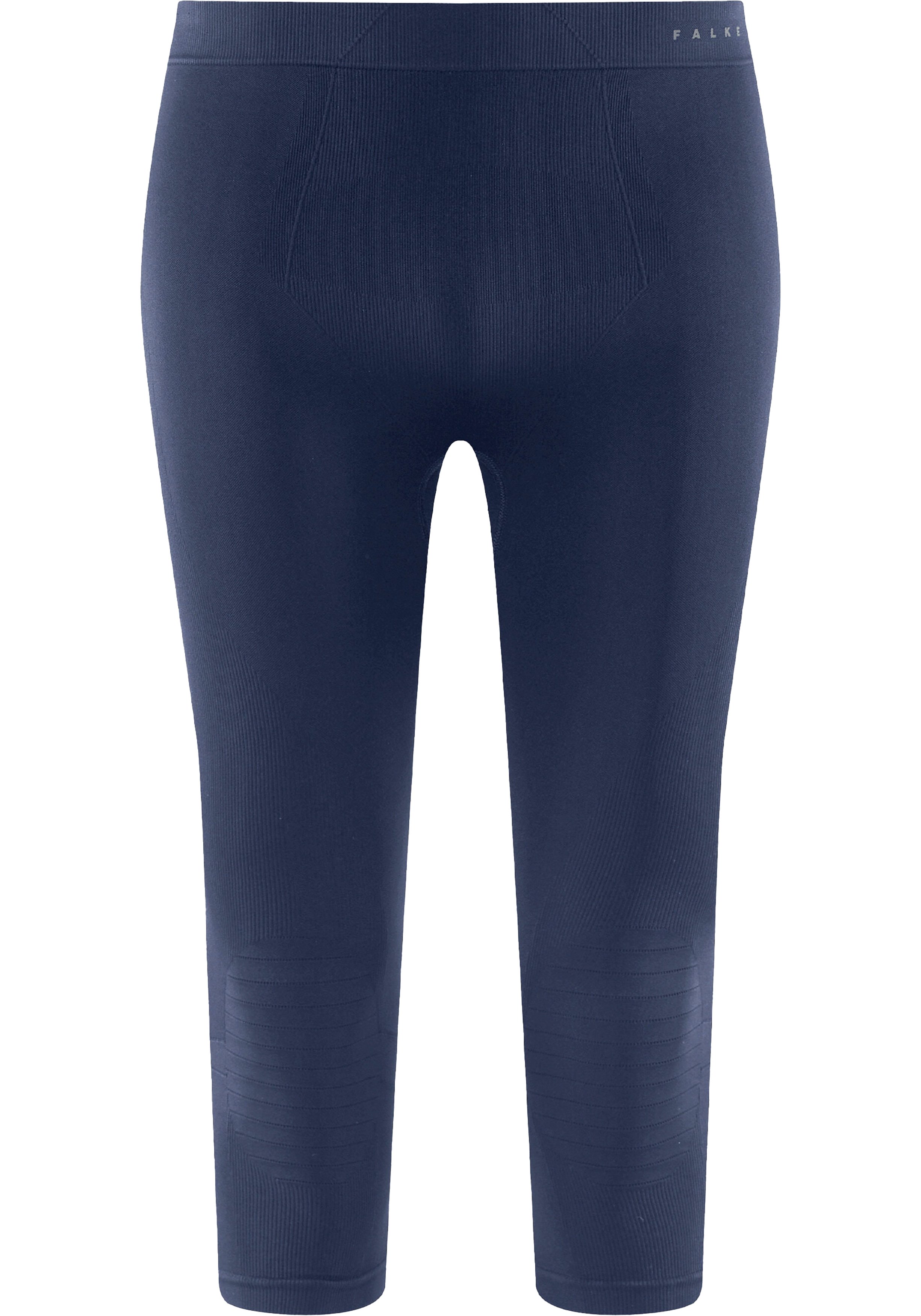 FALKE heren 3/4 tights Maximum Warm, thermobroek, blauw (space blue)