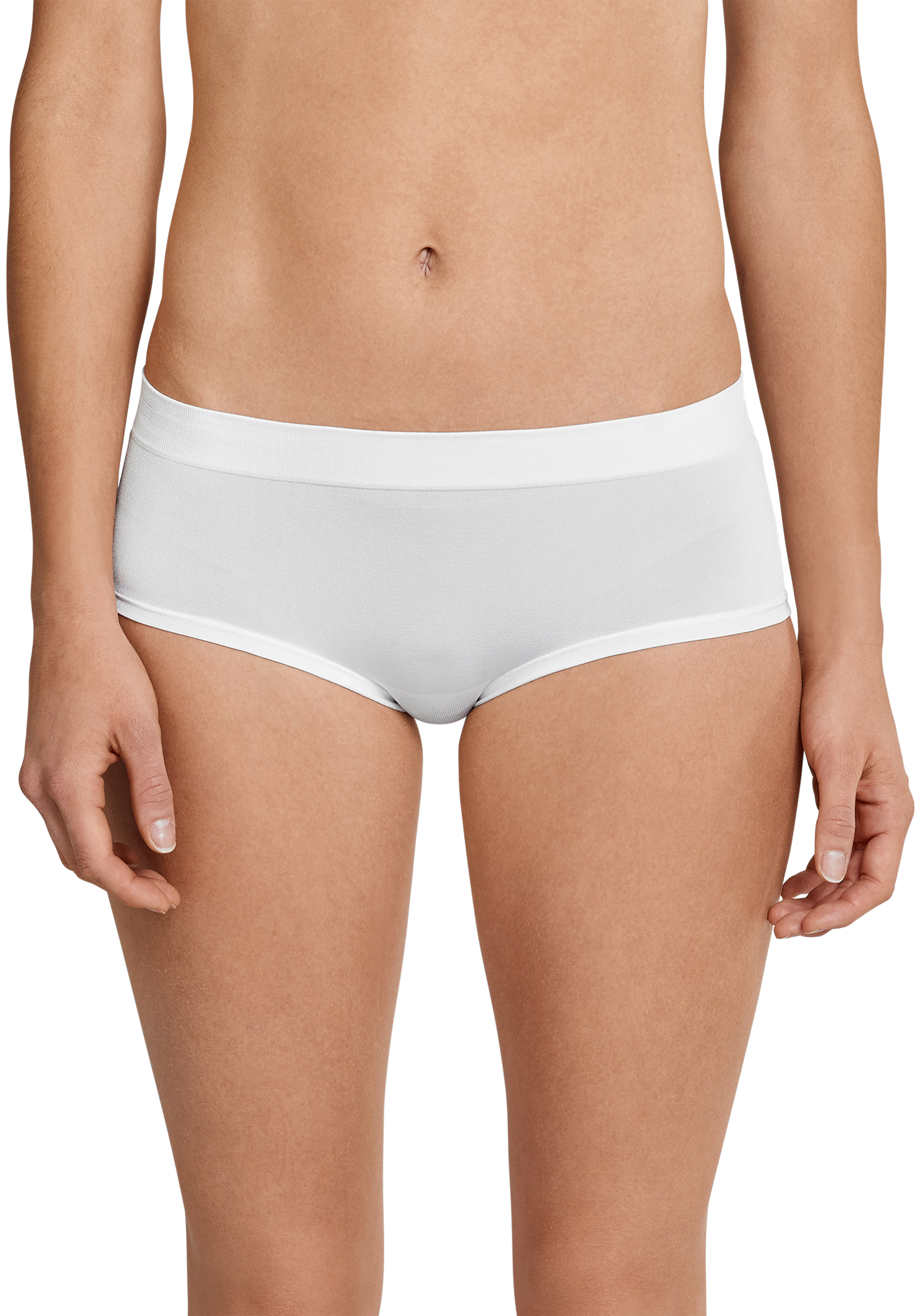 SCHIESSER Seamless Light dames short (1-pack), wit                        