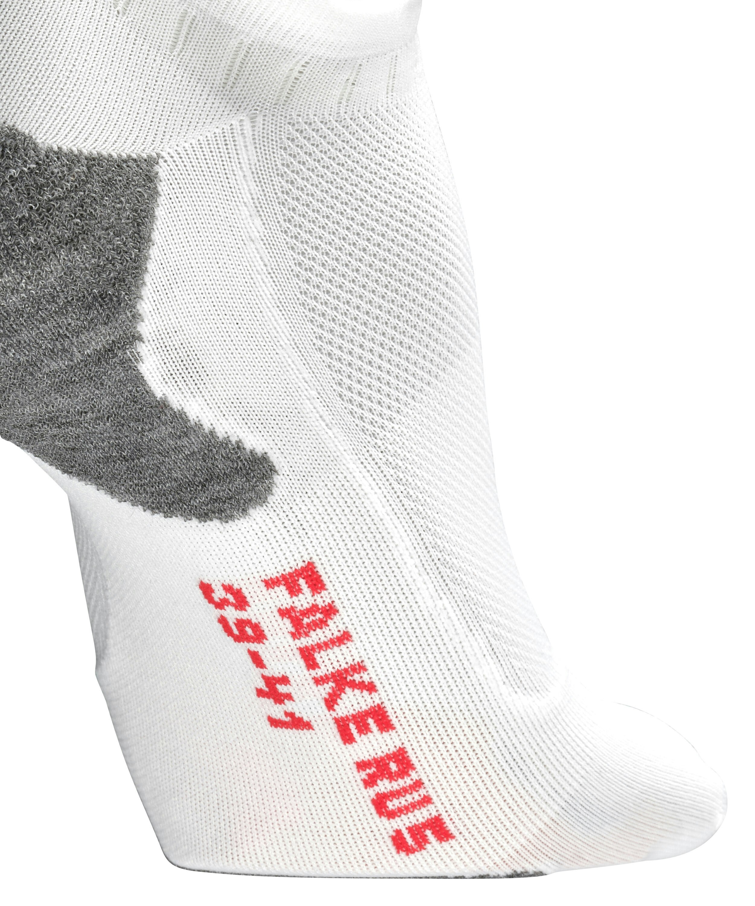 FALKE RU5 Race Invisible heren running kousenvoetjes, wit (white-mix)