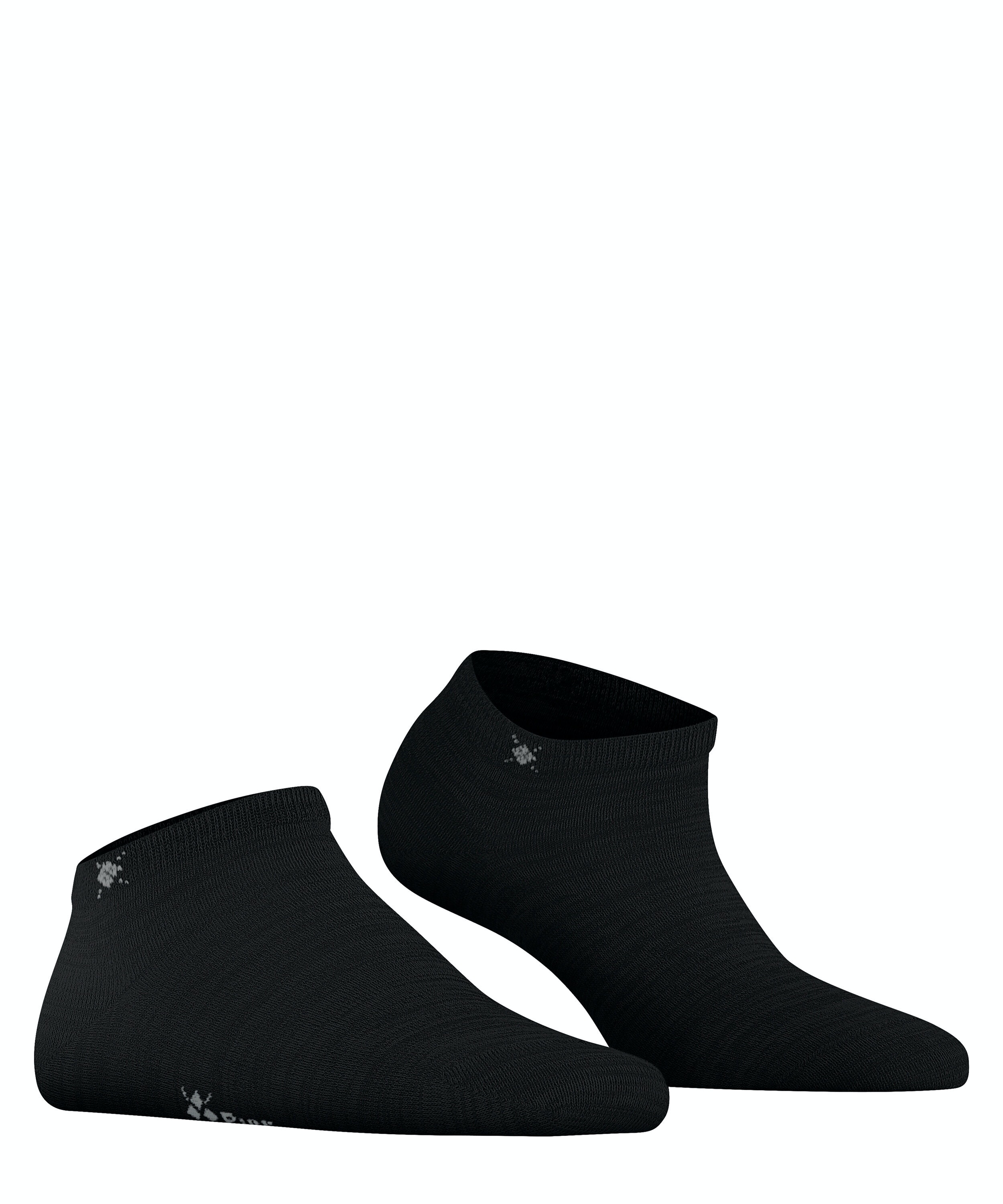 Burlington Soho Vibes dames sneakersokken, zwart (black)