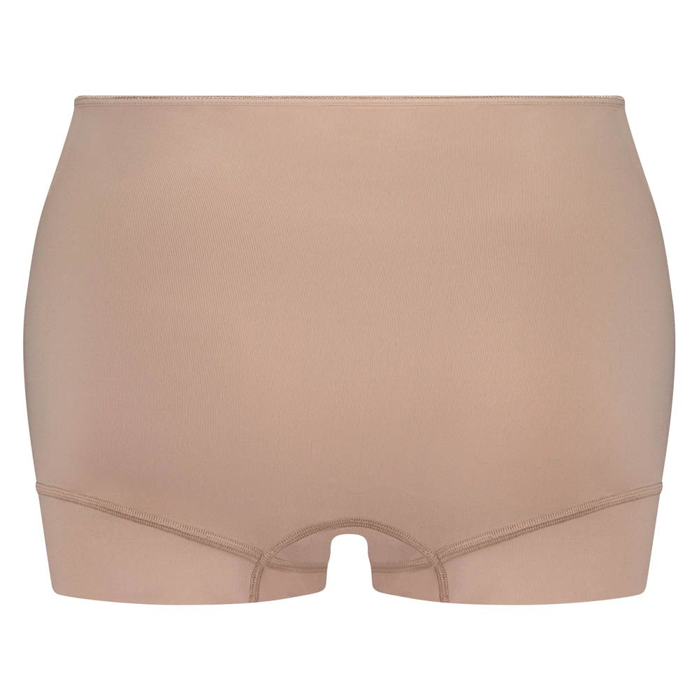 RJ Bodywear Pure Color dames short extra hoog (1-pack), lichtbruin