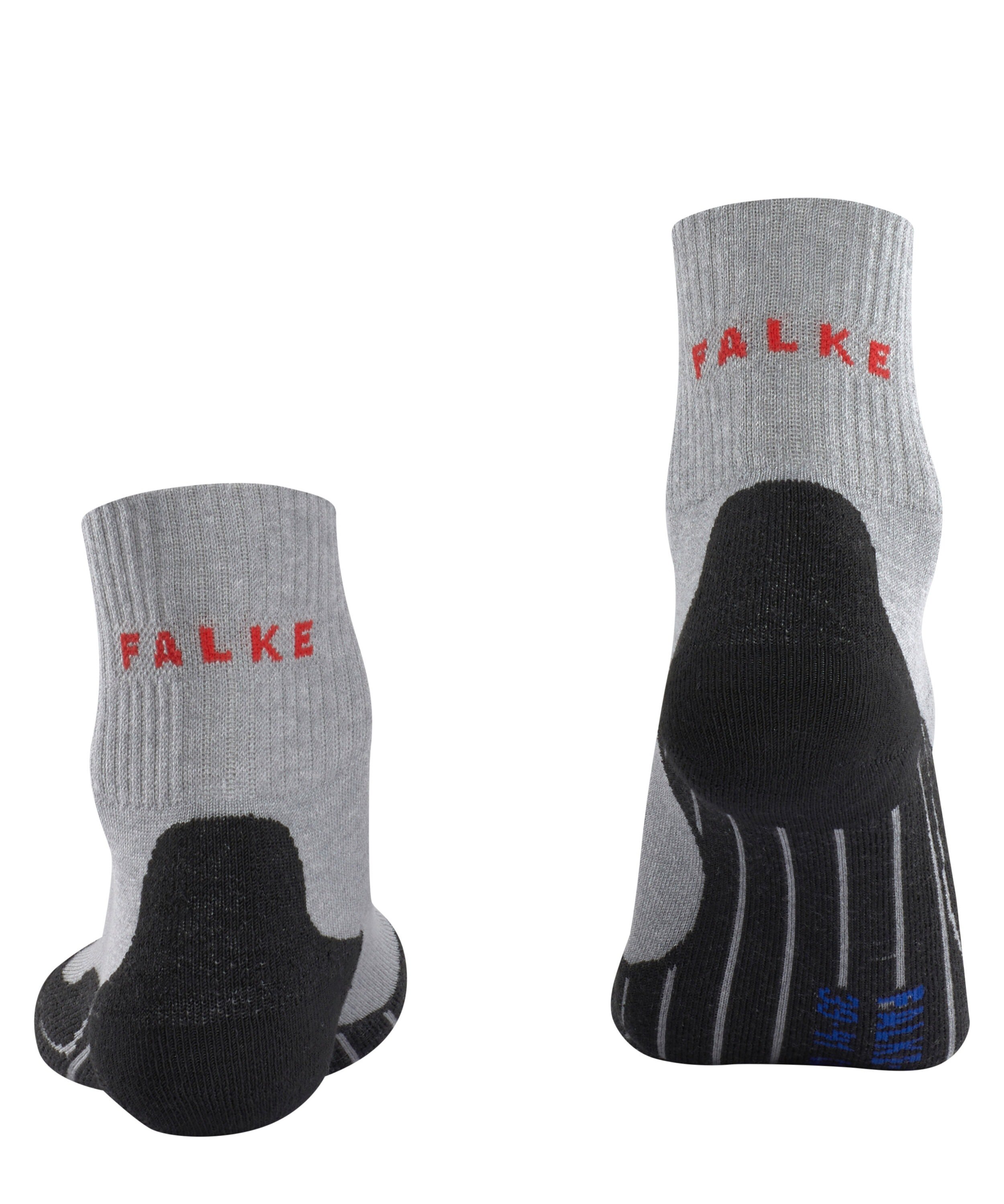 FALKE TK2 Explore Cool Short heren trekking sokken kort, grijs (light grey)