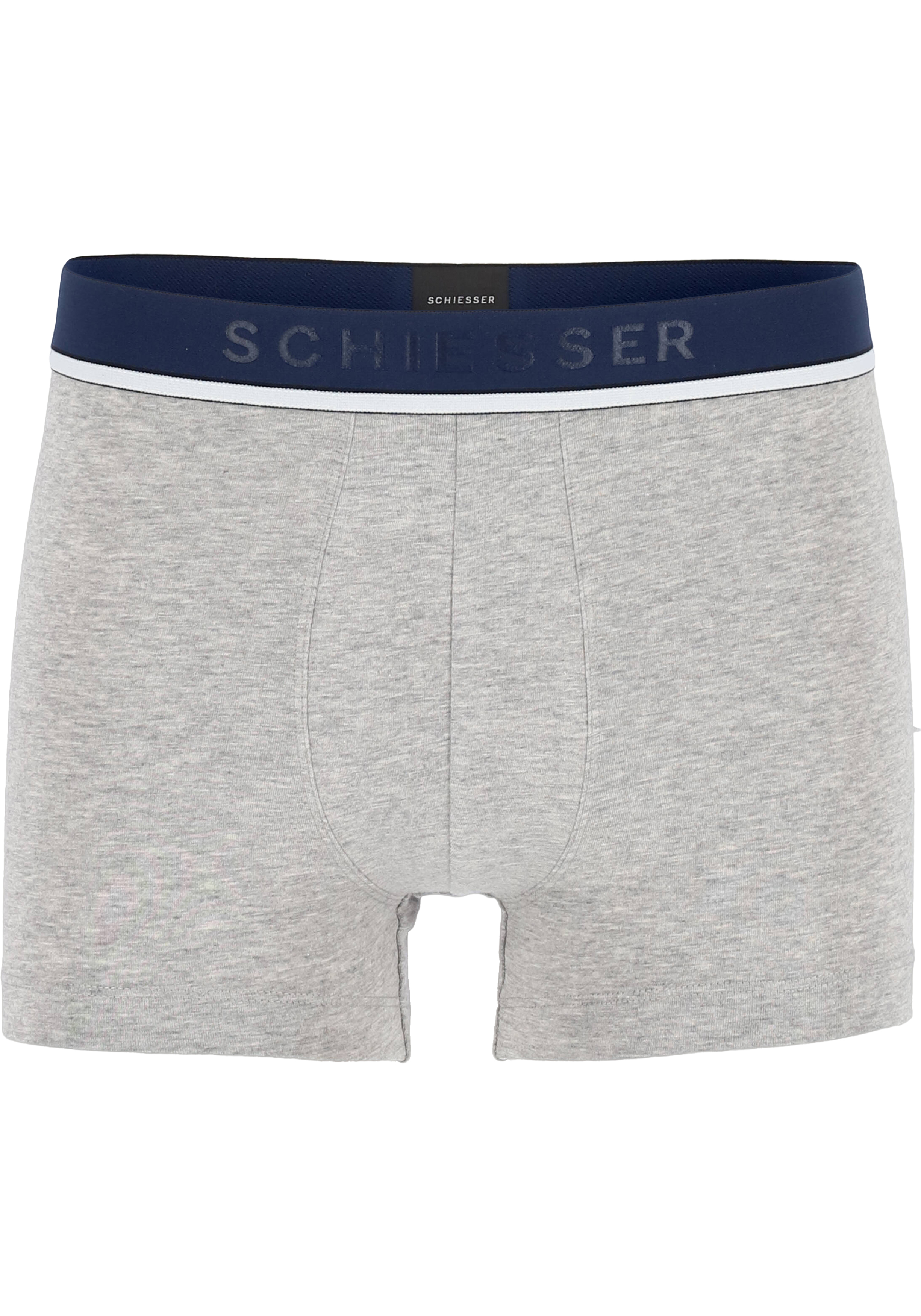 SCHIESSER 95/5 shorts (3-pack), grijs, blauw en rood