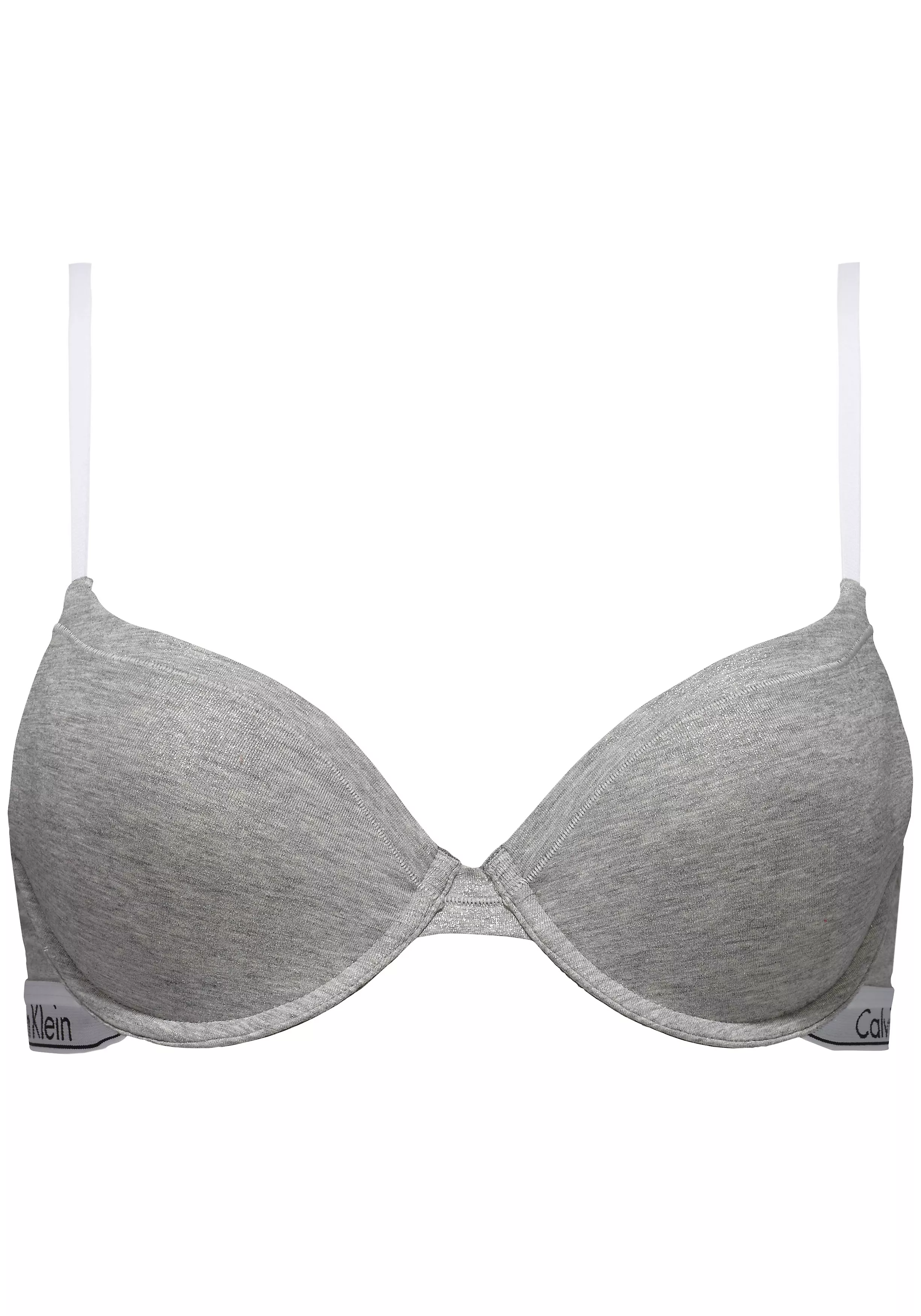 Calvin Klein dames Modern Cotton T-Shirt bra, T-shirt BH, grijs