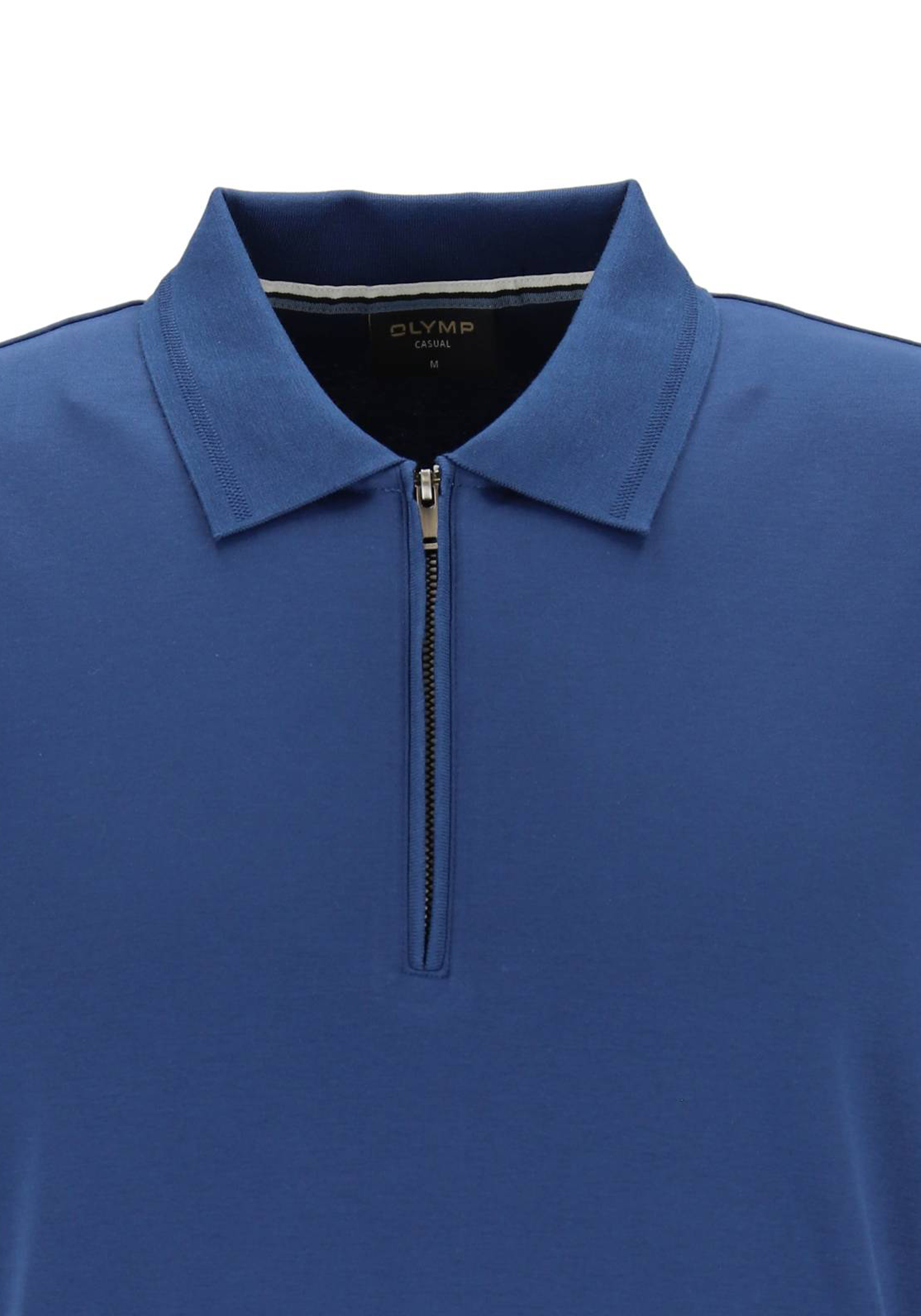 OLYMP Polo Casual, modern fit polo, blauw