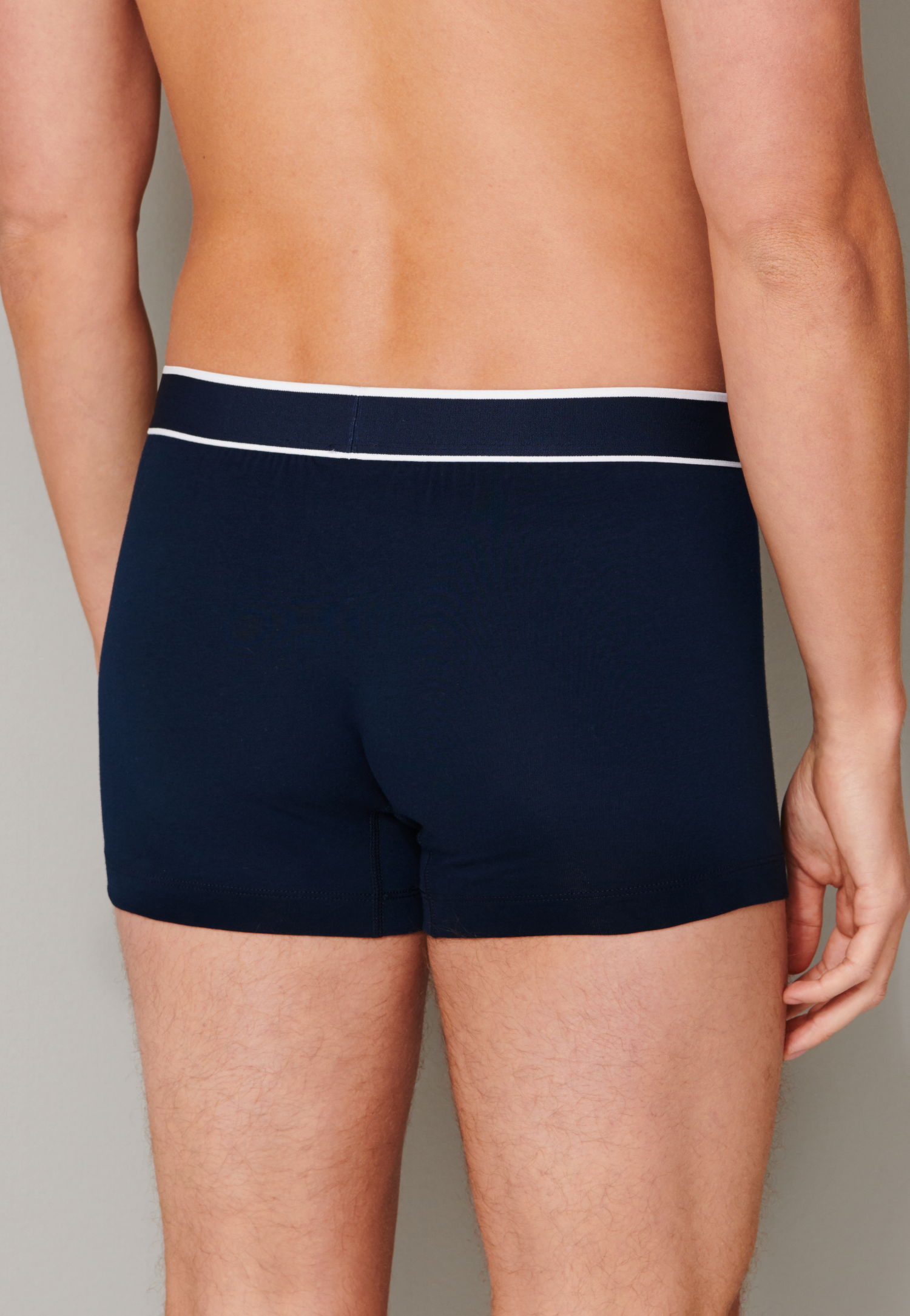 SCHIESSER 95/5 shorts (3-pack), donkerblauw