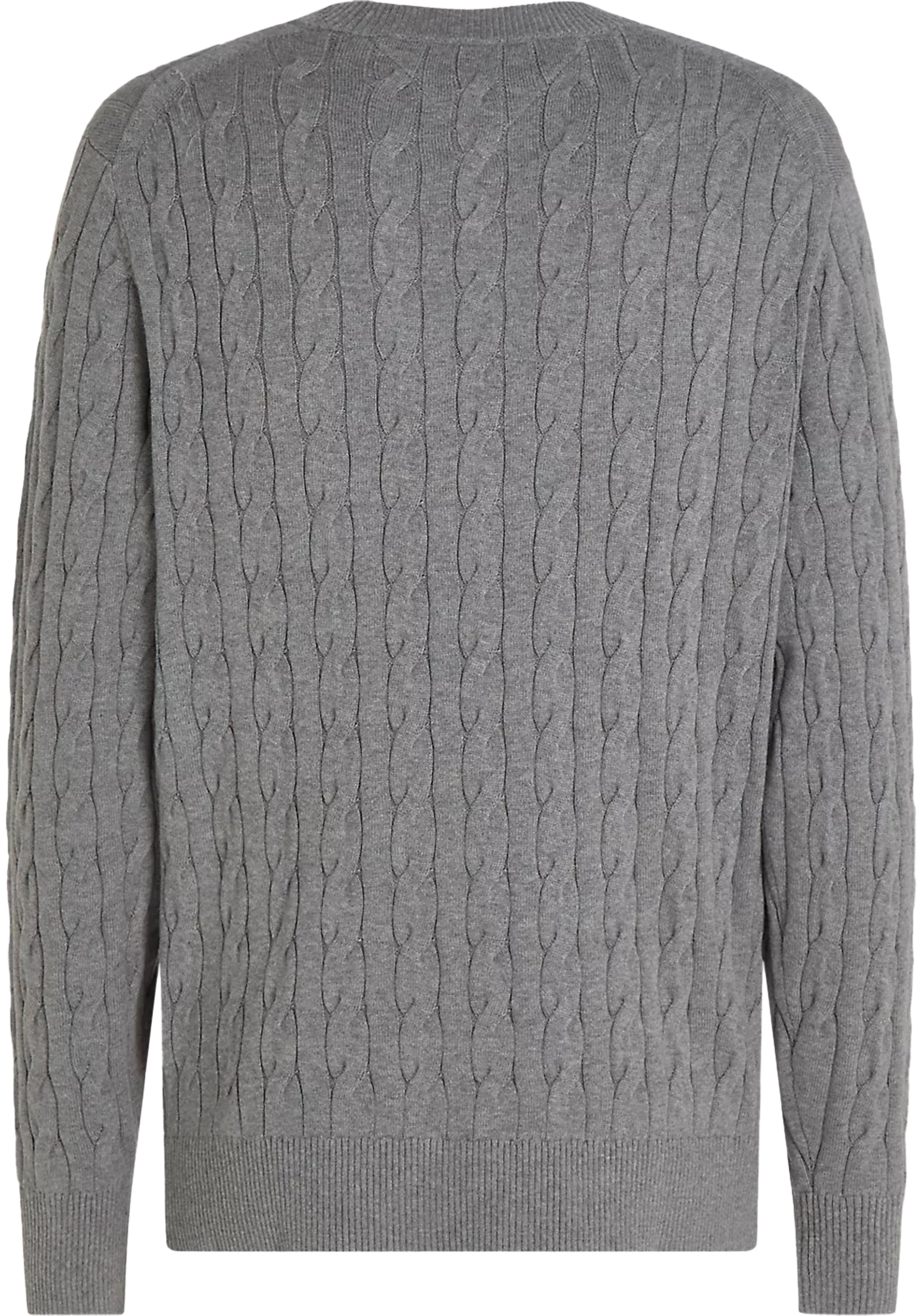 Tommy Hilfiger heren pullover katoen, grijs