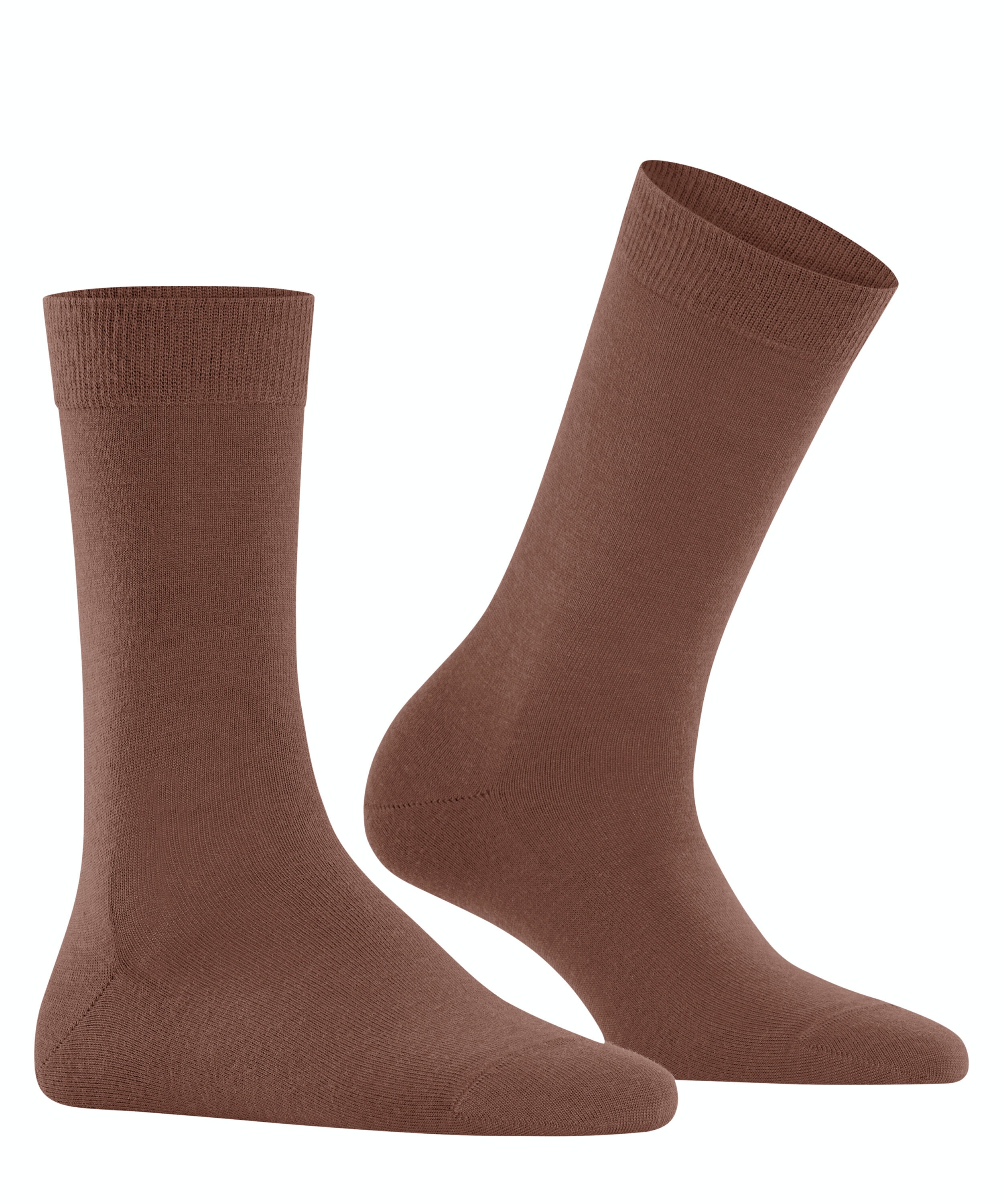 FALKE Softmerino damessokken, cognac bruin (brandy)