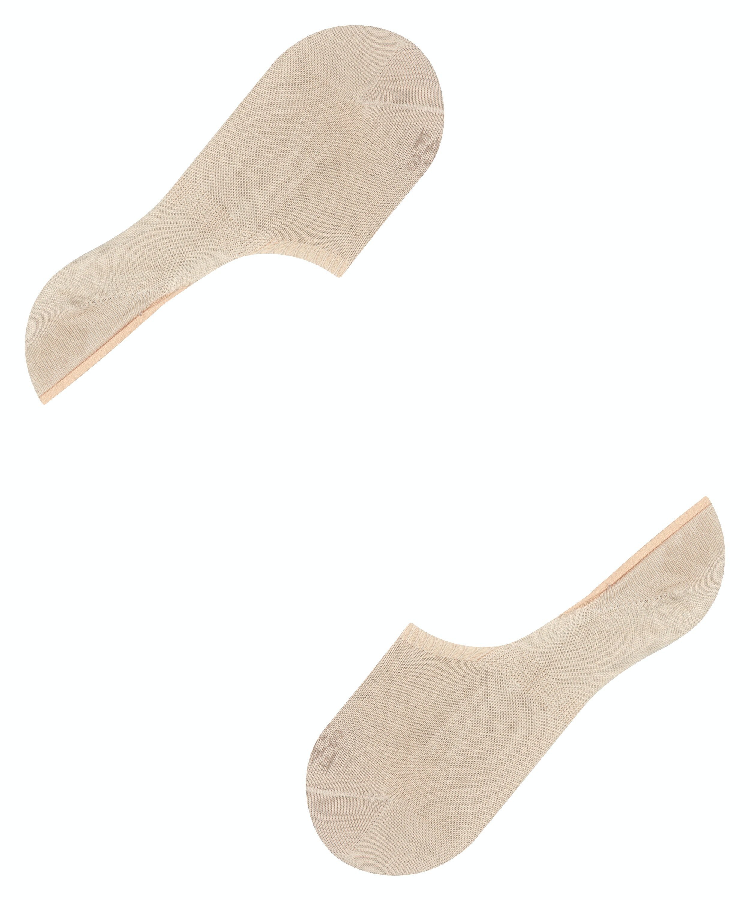 FALKE Step High Cut dames kousenvoetjes, creme (cream)