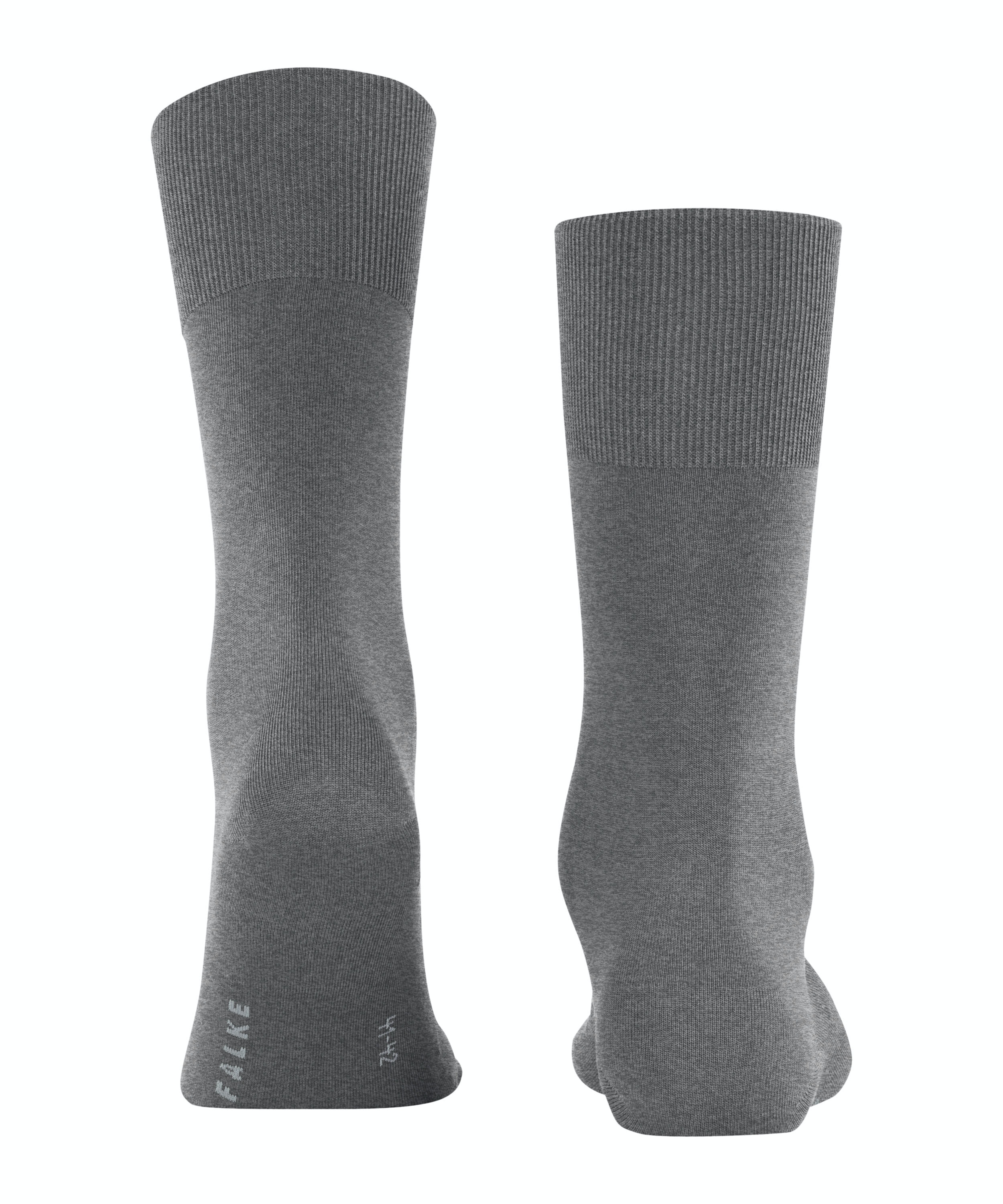 FALKE ClimaWool herensokken, grijs (light greymel.)