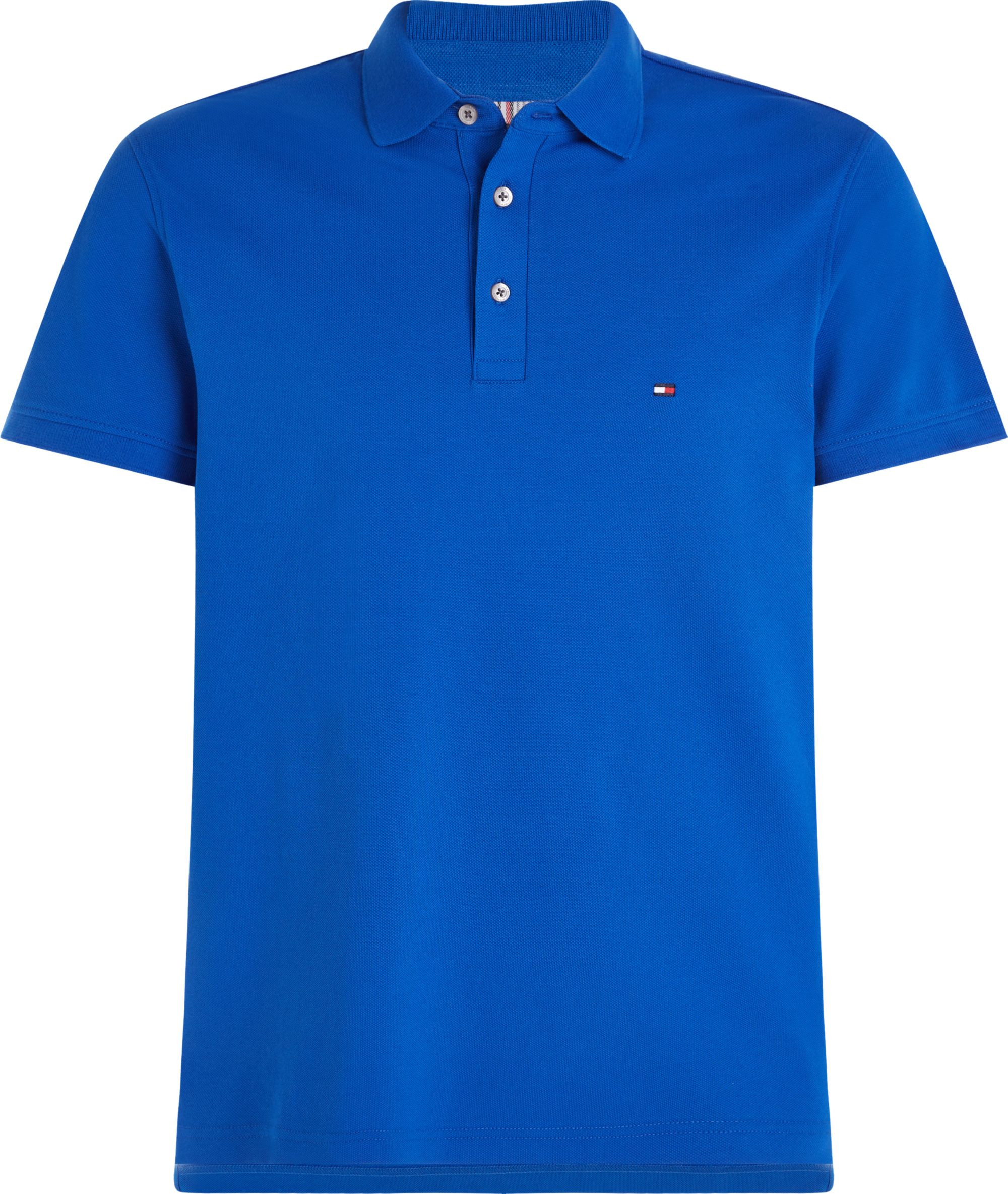 Tommy Hilfiger 1985 Slim Polo heren poloshirt donker kobaltblauw