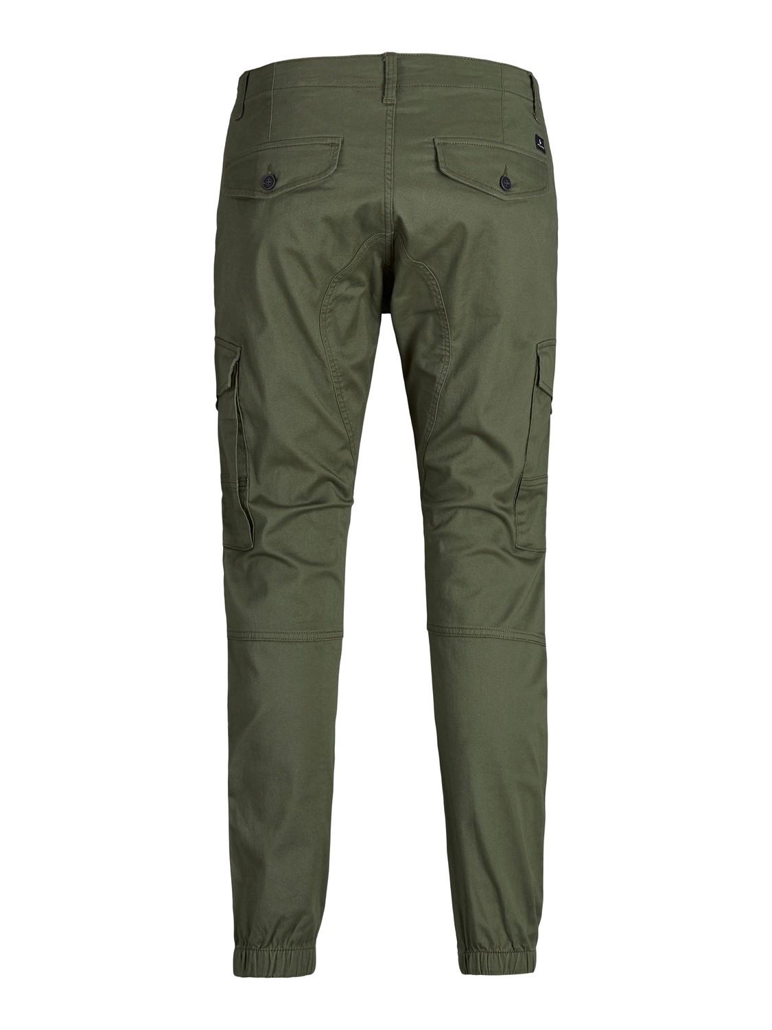 JACK & JONES Paul Lake Cargo loose fit, heren cargo broek, groen