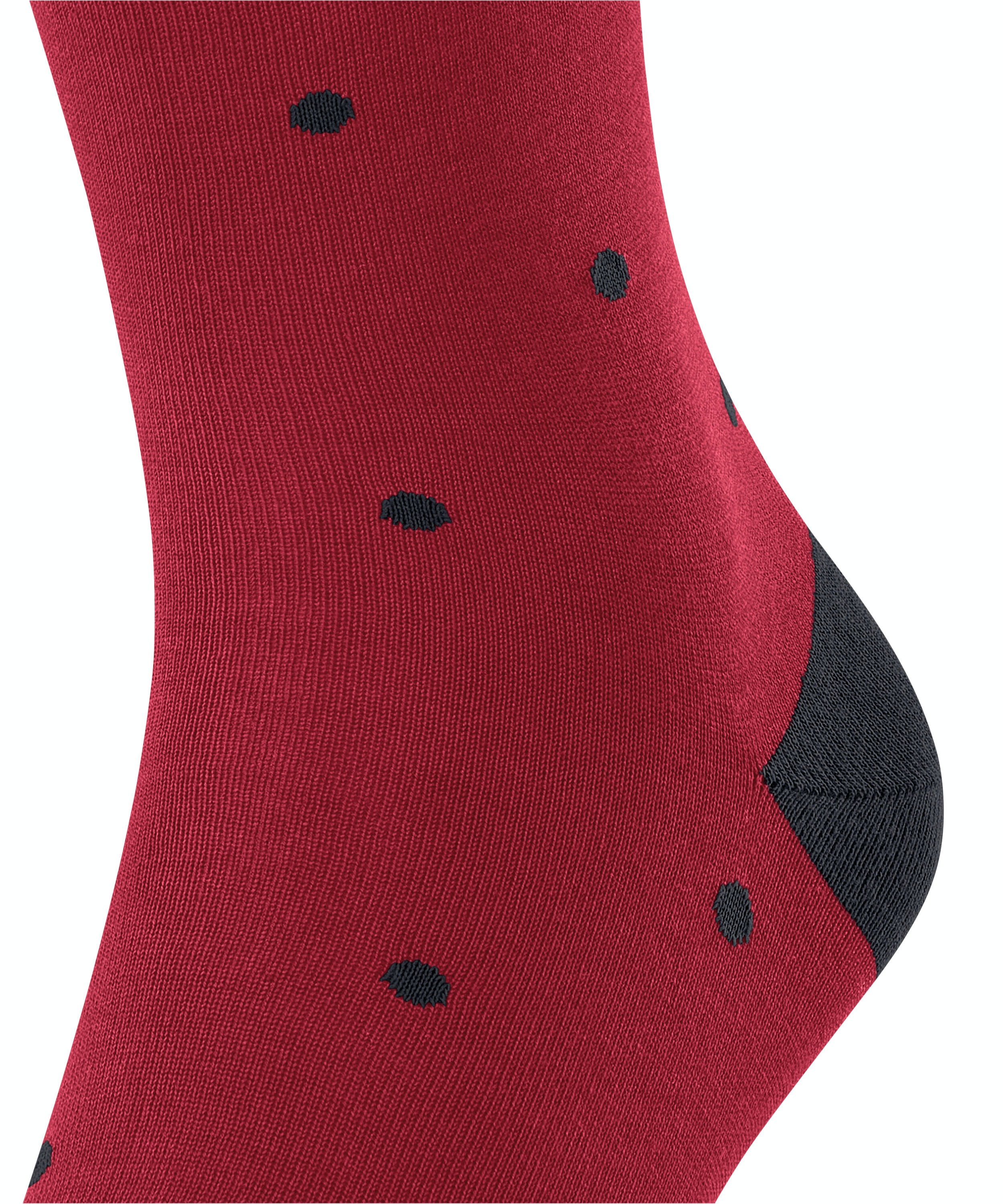 FALKE Dot herensokken, rood (scarlet)