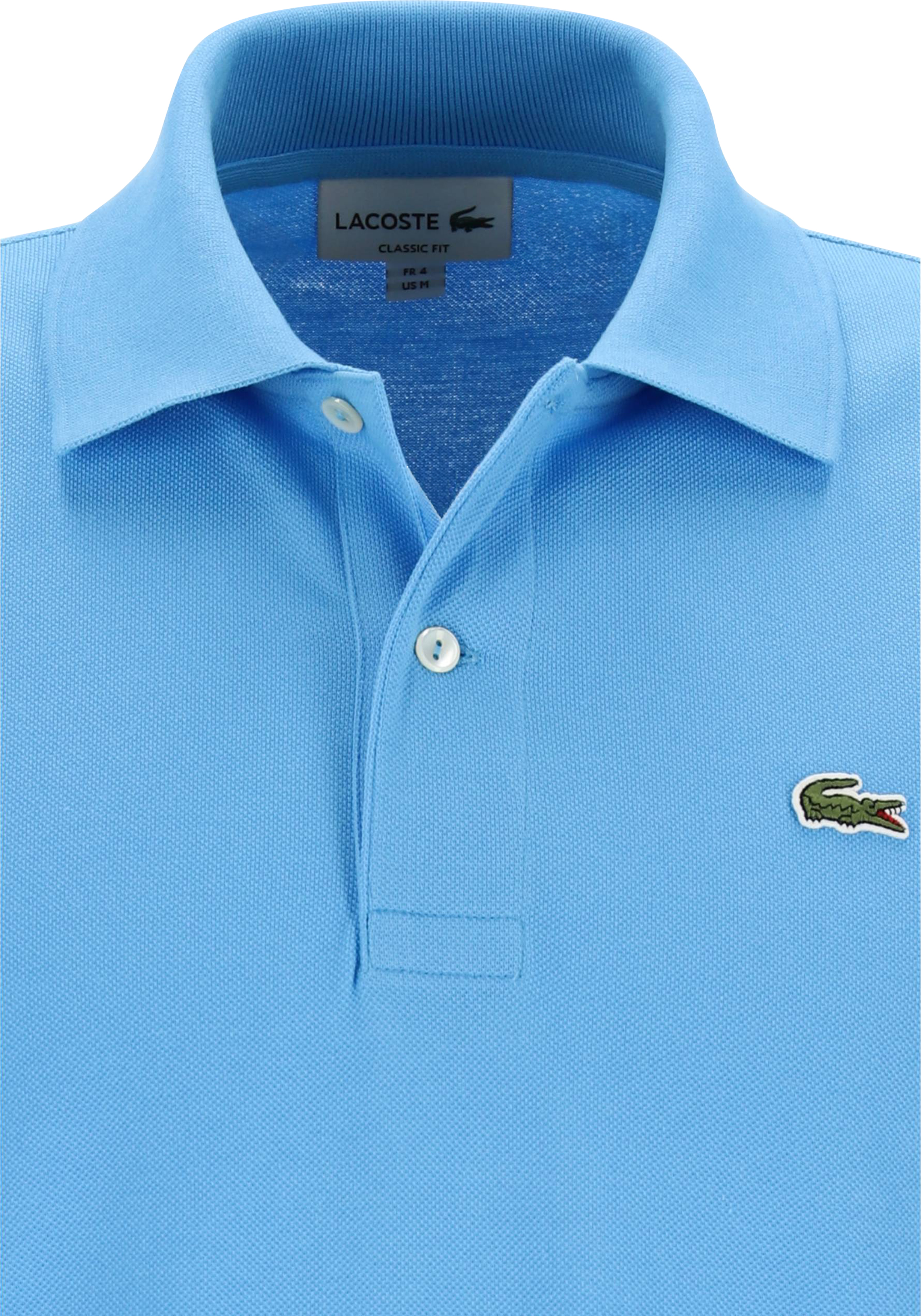 Lacoste Classic Fit polo, bonnie lichtblauw