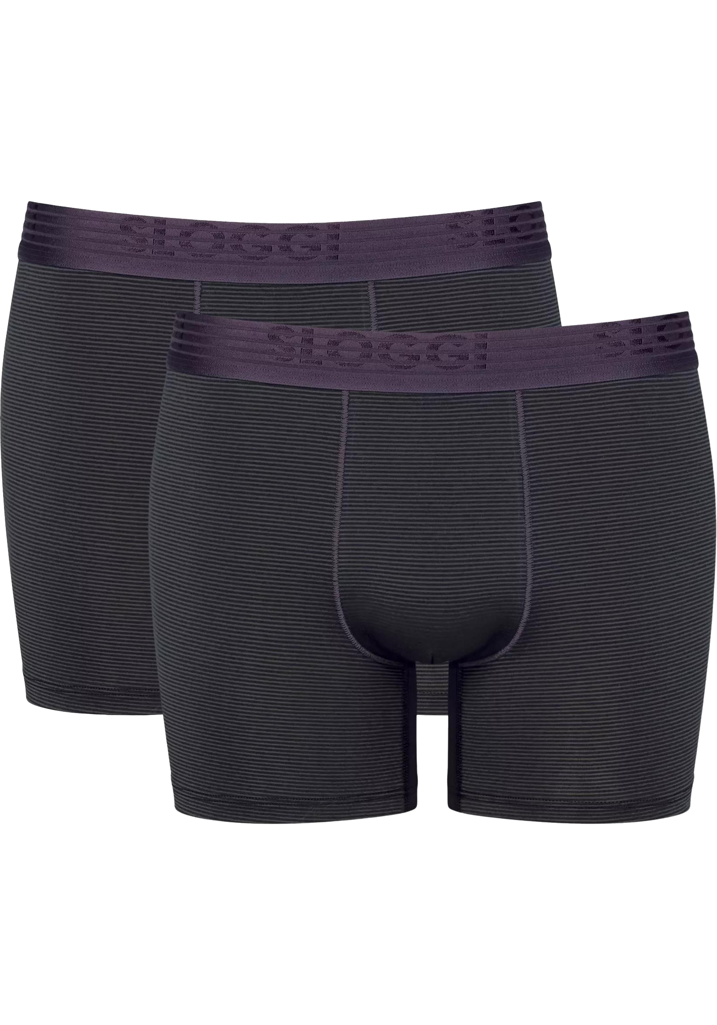 Sloggi Men EVER Cool Short, heren boxershort korte pijp (2-pack), zwart