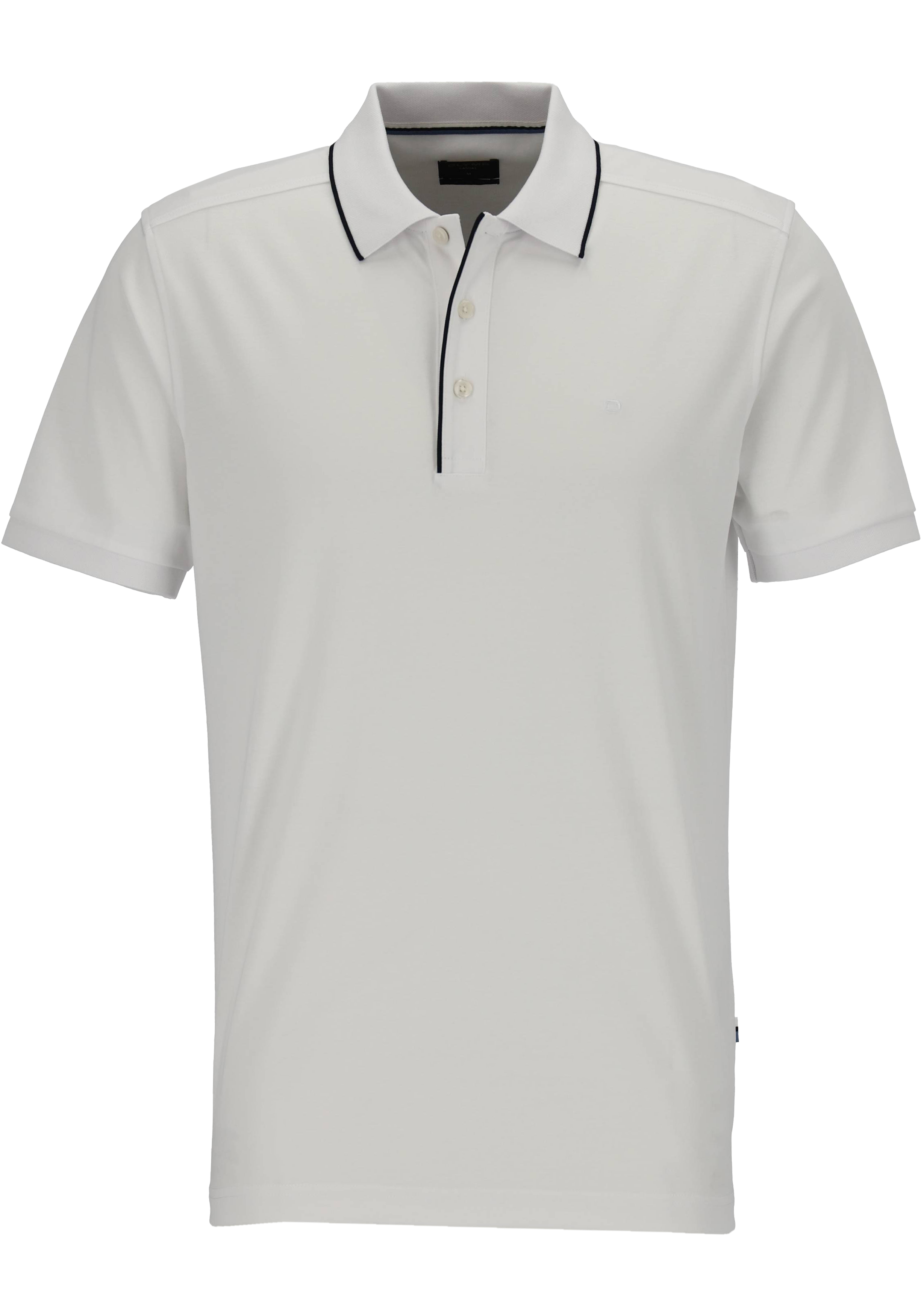 OLYMP Polo Casual, modern fit polo, wit