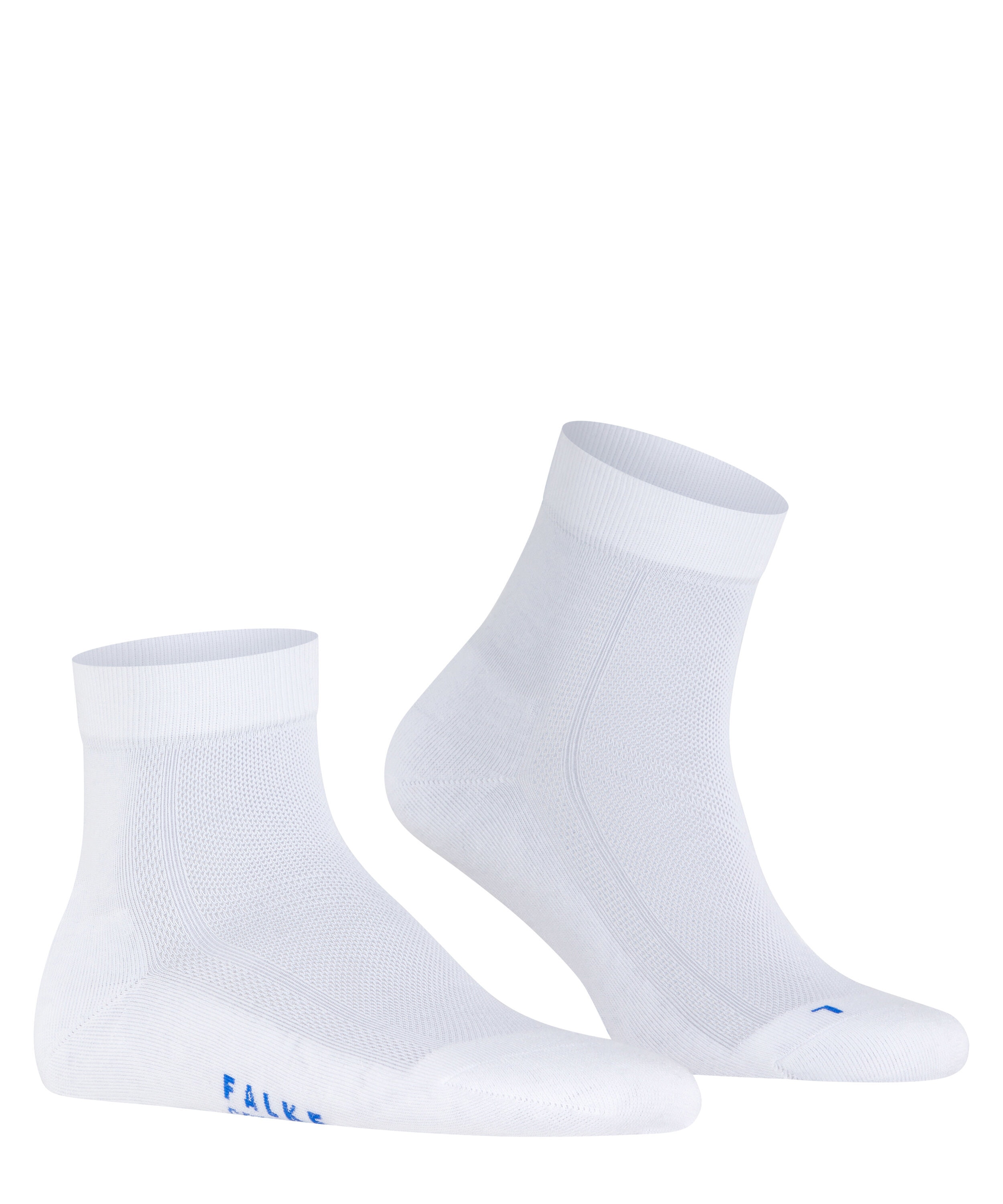 FALKE Cool Kick unisex sokken kort, wit (white)