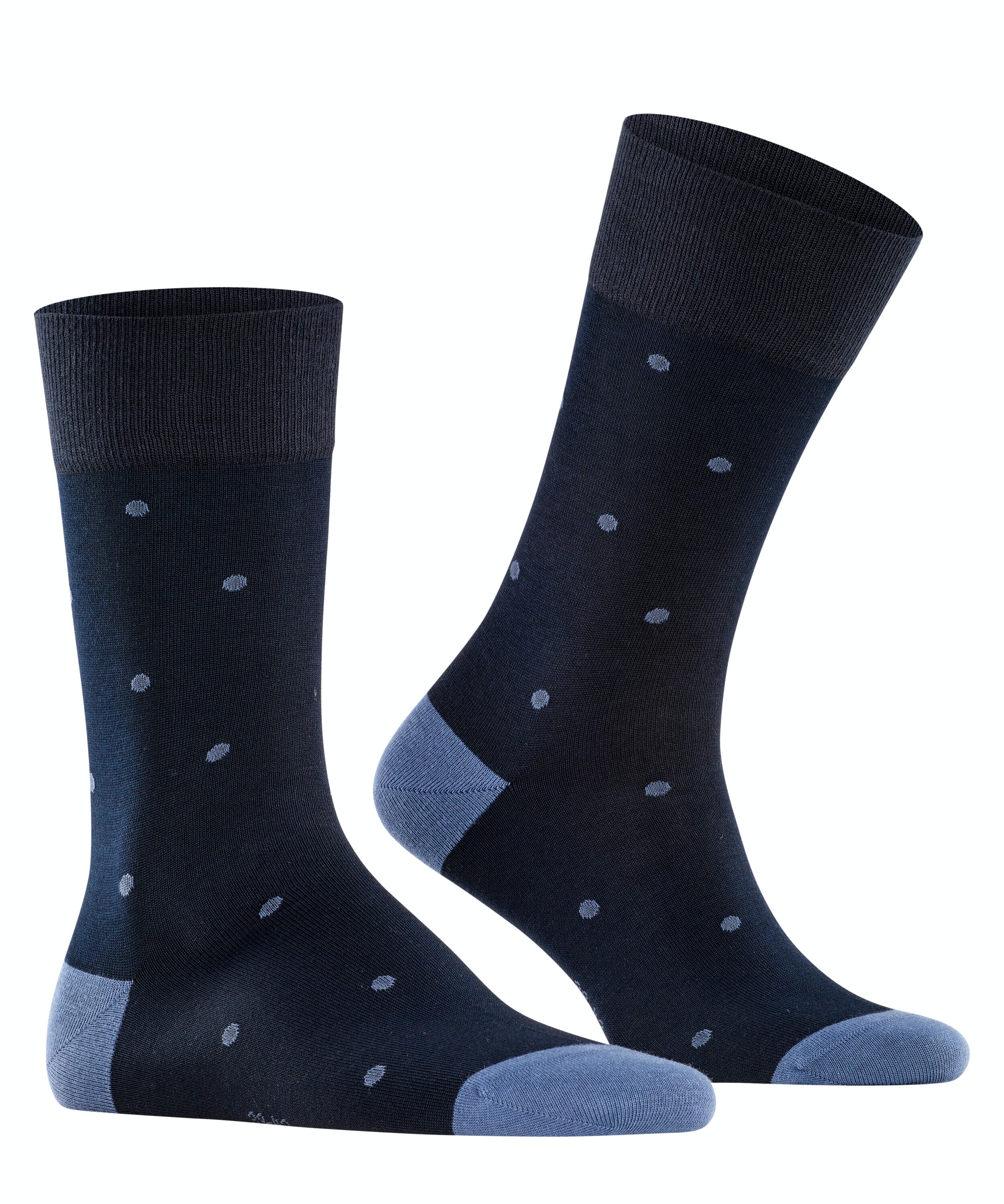 FALKE Dot herensokken, donkerblauw (dark navy)