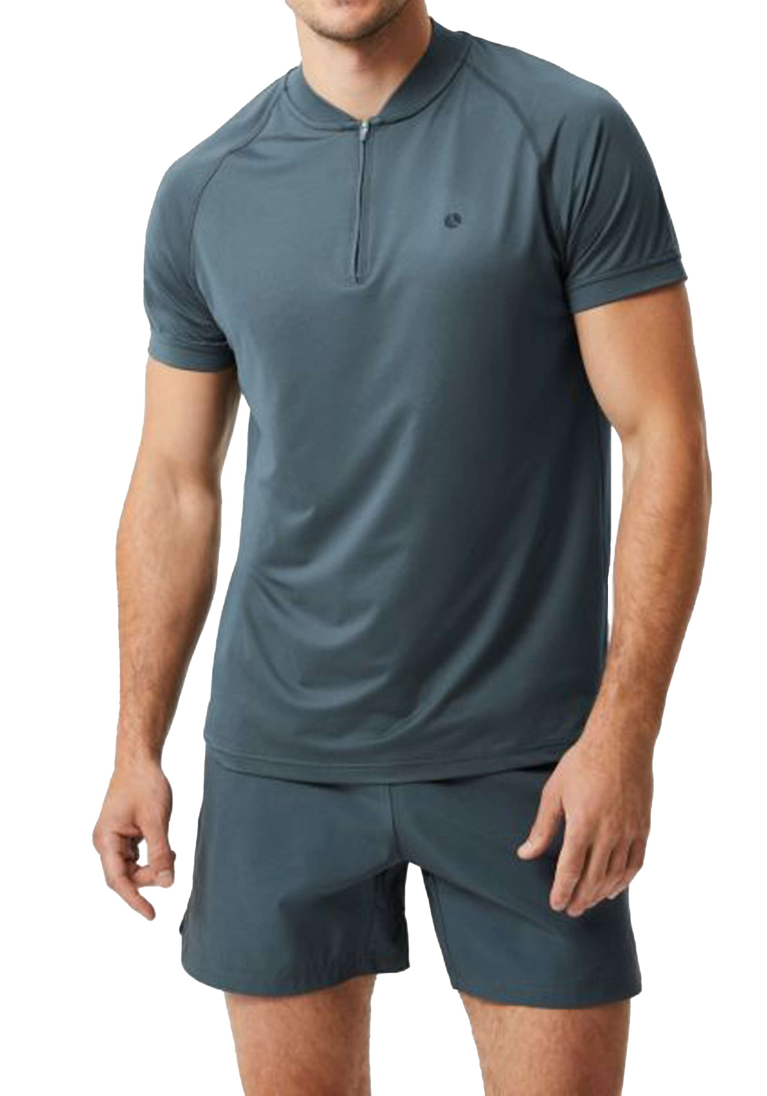 Bjorn Borg Ace Performance Zip Polo, petrol