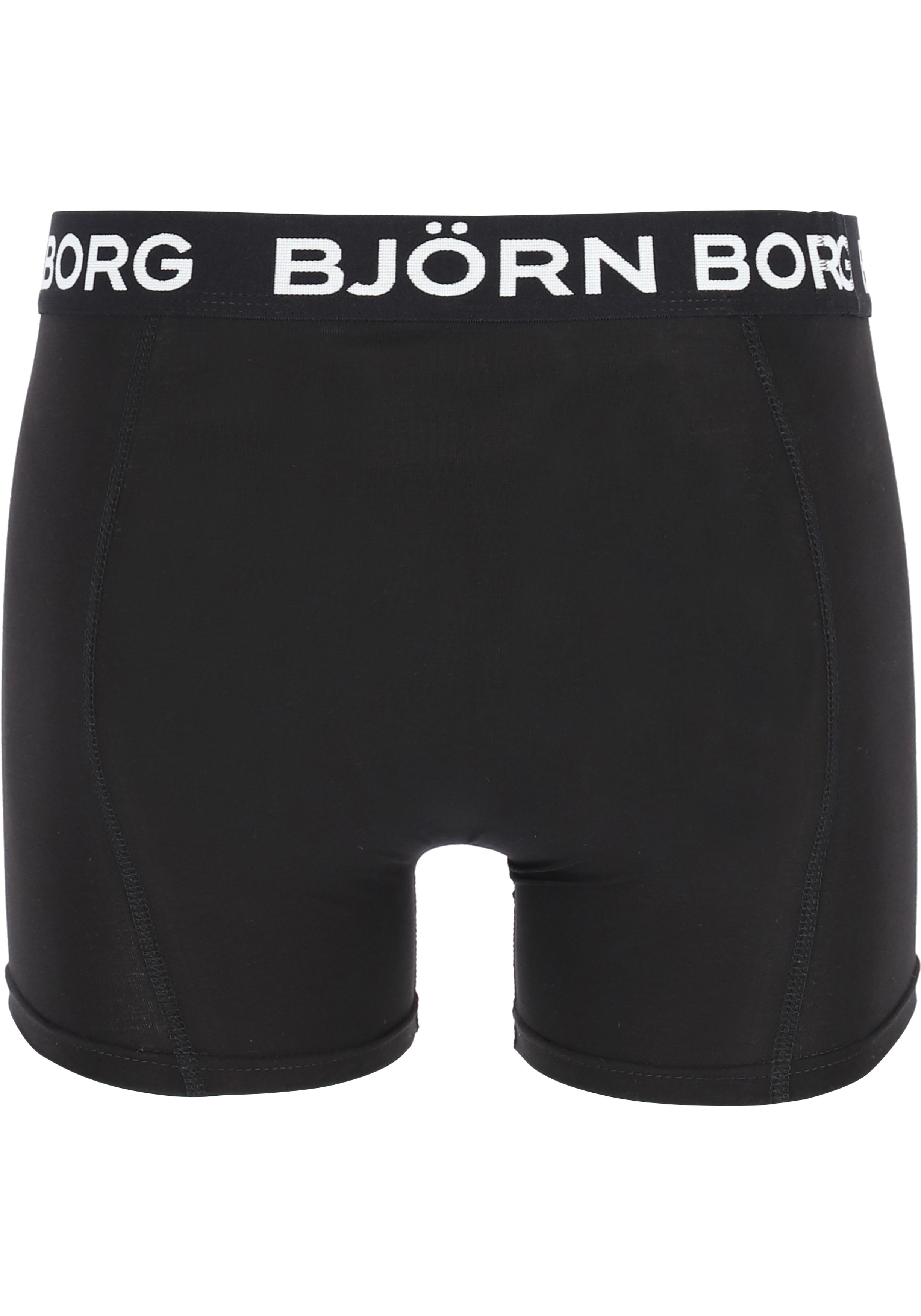 Bjorn Borg boxershorts Essential (7-pack), heren boxers normale lengte, zwart