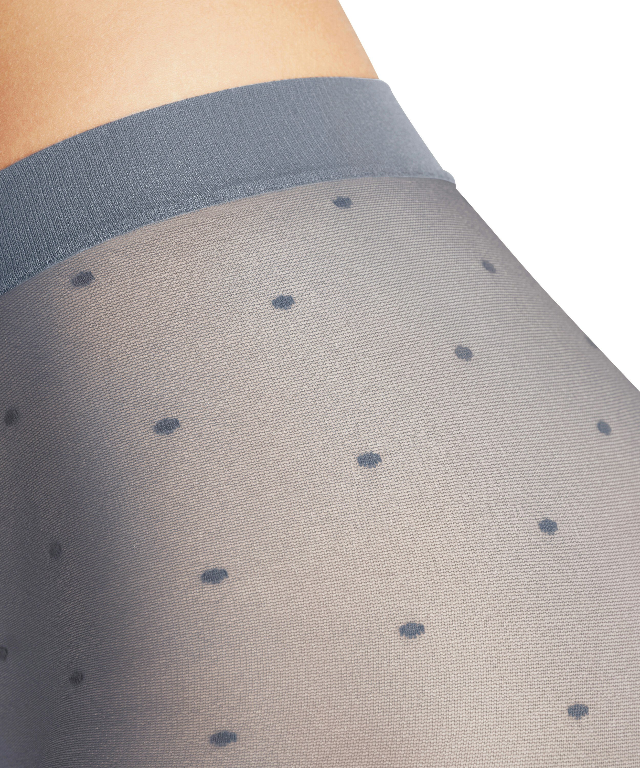 FALKE Dot 15 DEN dames panty, pearl grey