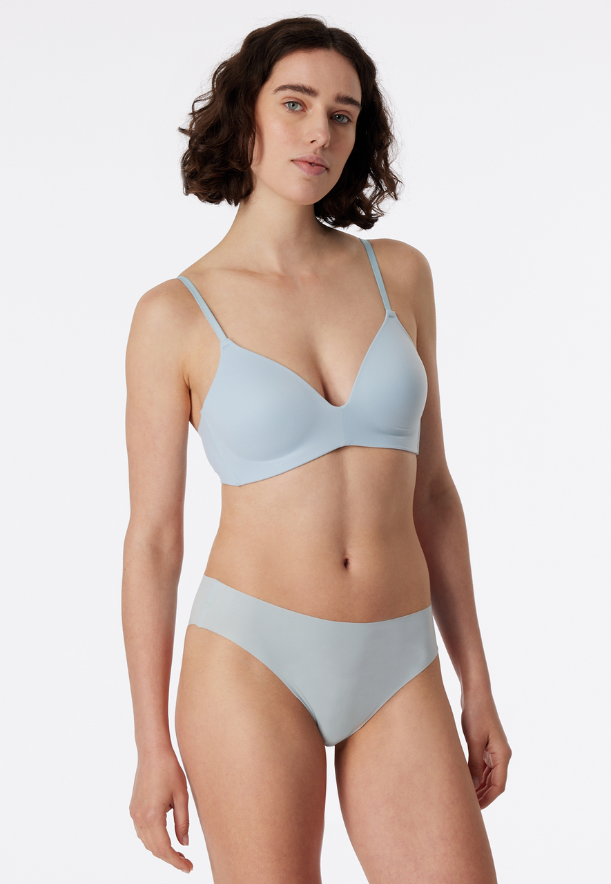 SCHIESSER Invisible Light slip (1-pack), dames slip seamless bluebird