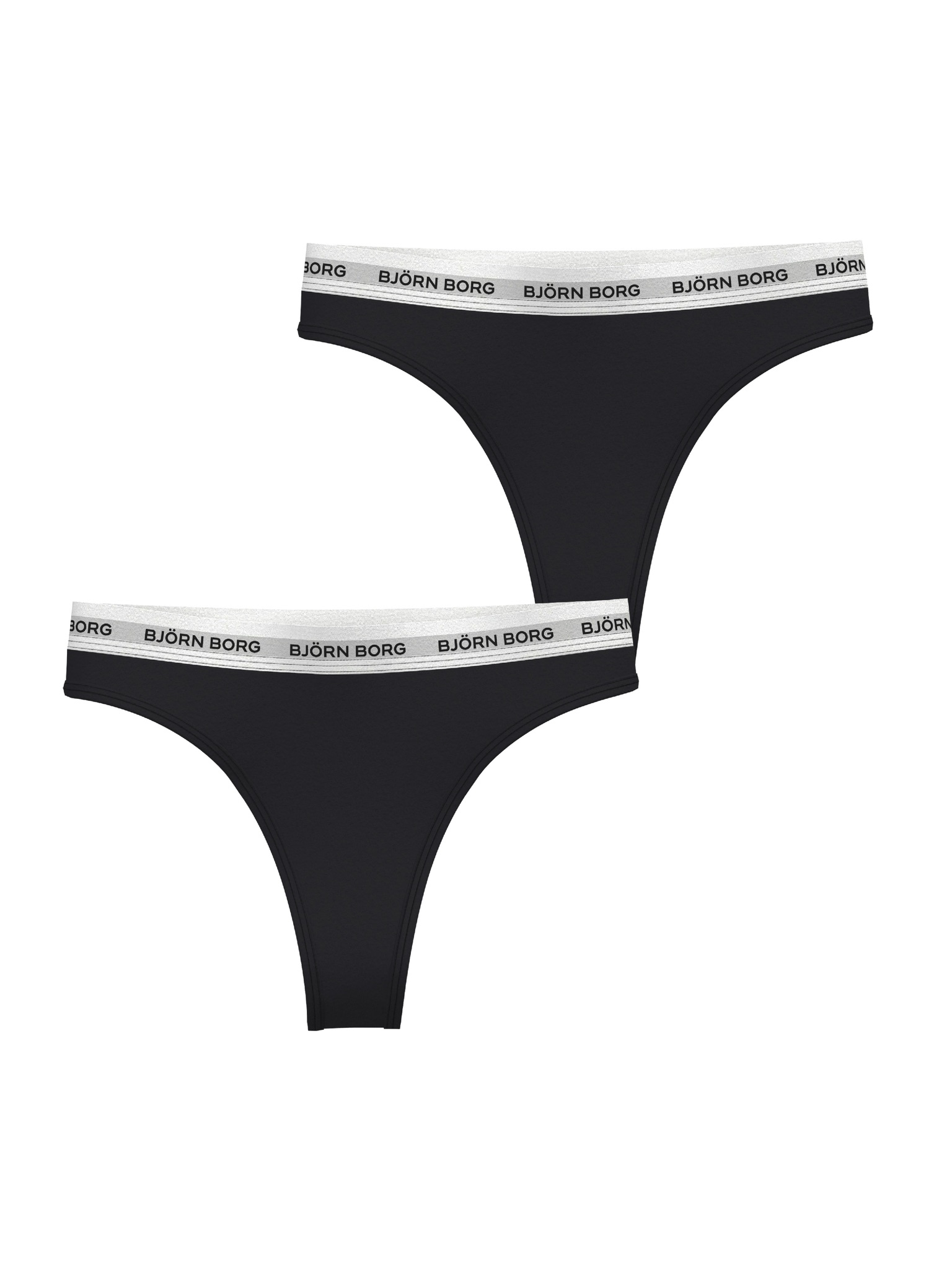 Bjorn Borg dames Core thong, string (2-pack), multicolor