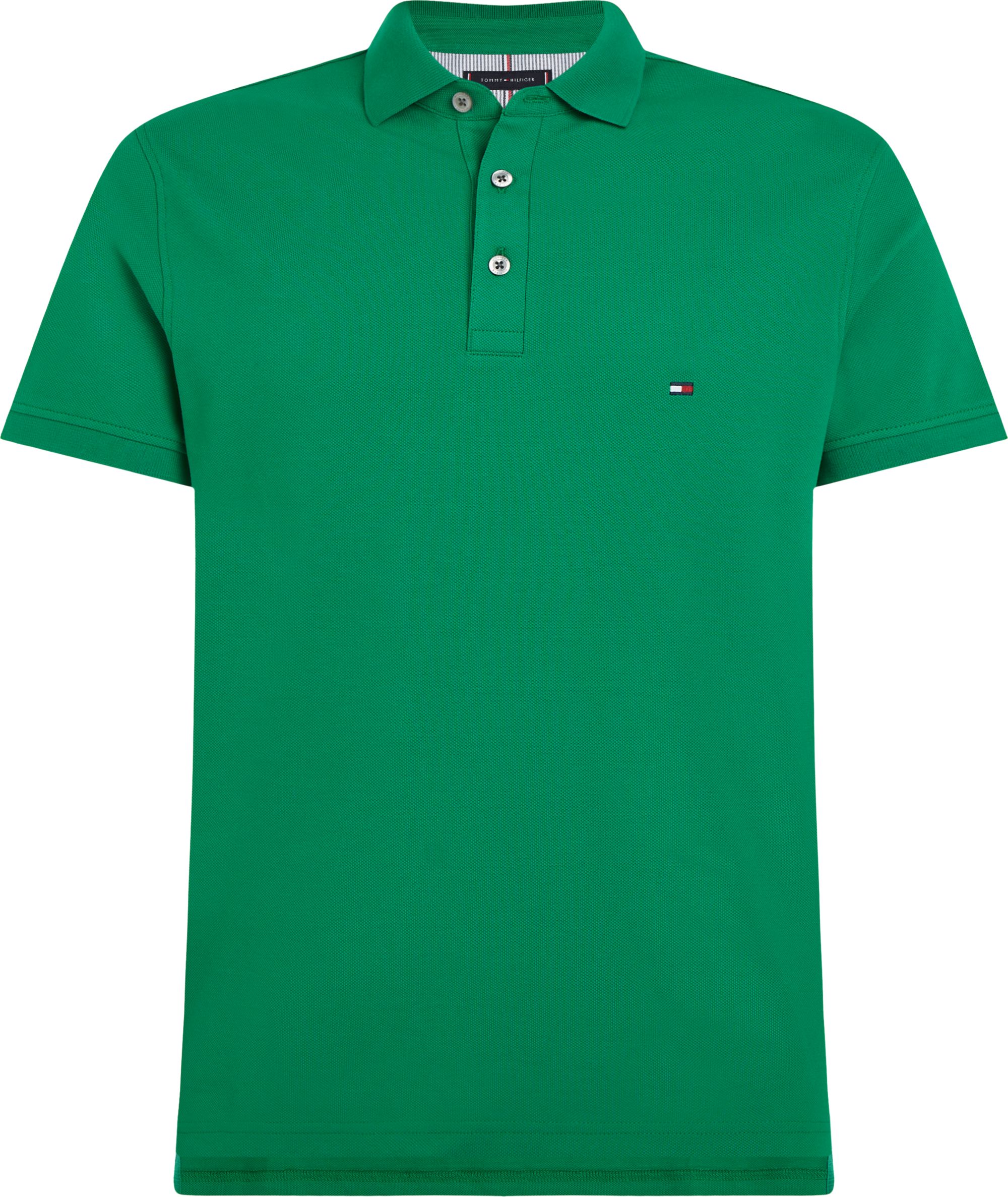 Tommy Hilfiger 1985 Slim Polo, heren poloshirt, groen