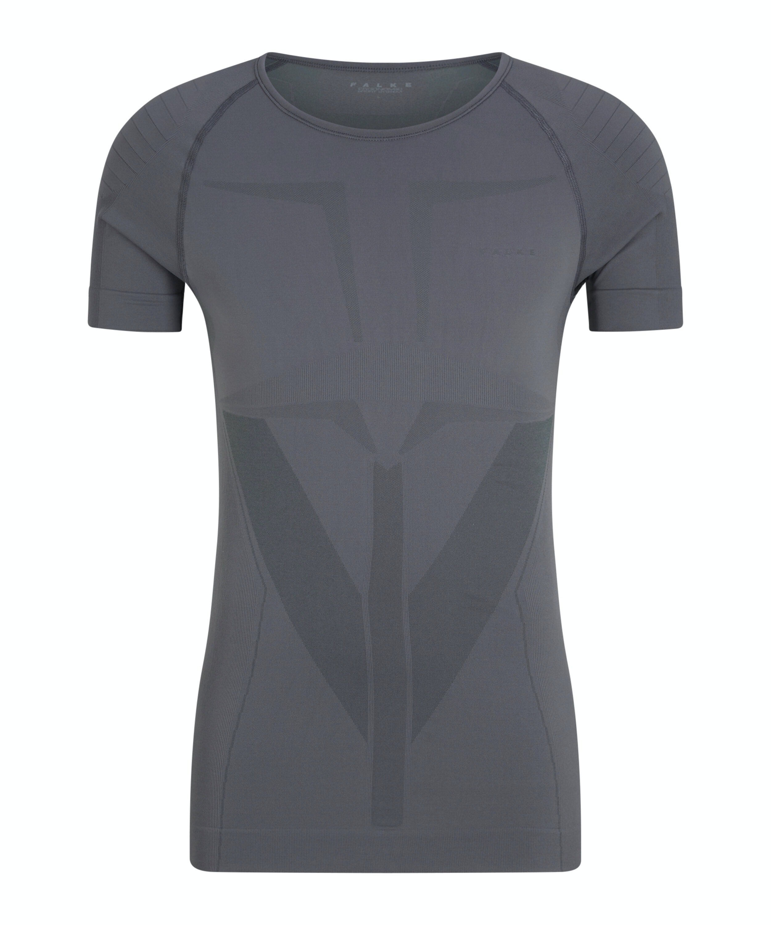 FALKE heren T-shirt Warm, thermoshirt, grijs (concrete)