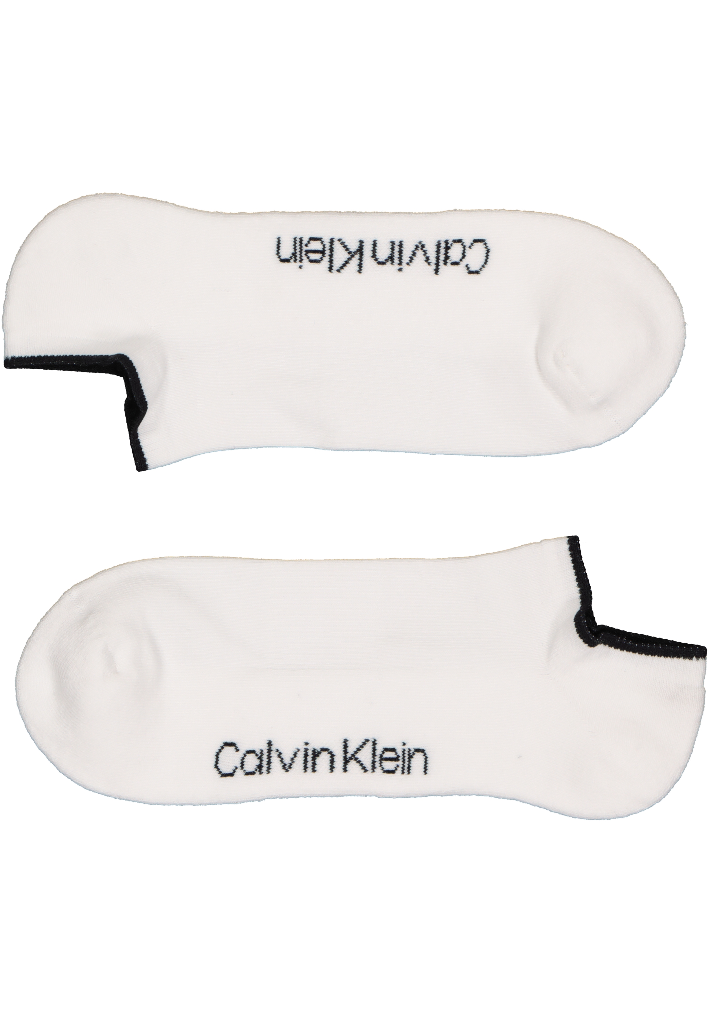 Calvin Klein herensokken Grant (3-pack), onzichtbare lage sportsokken, wit