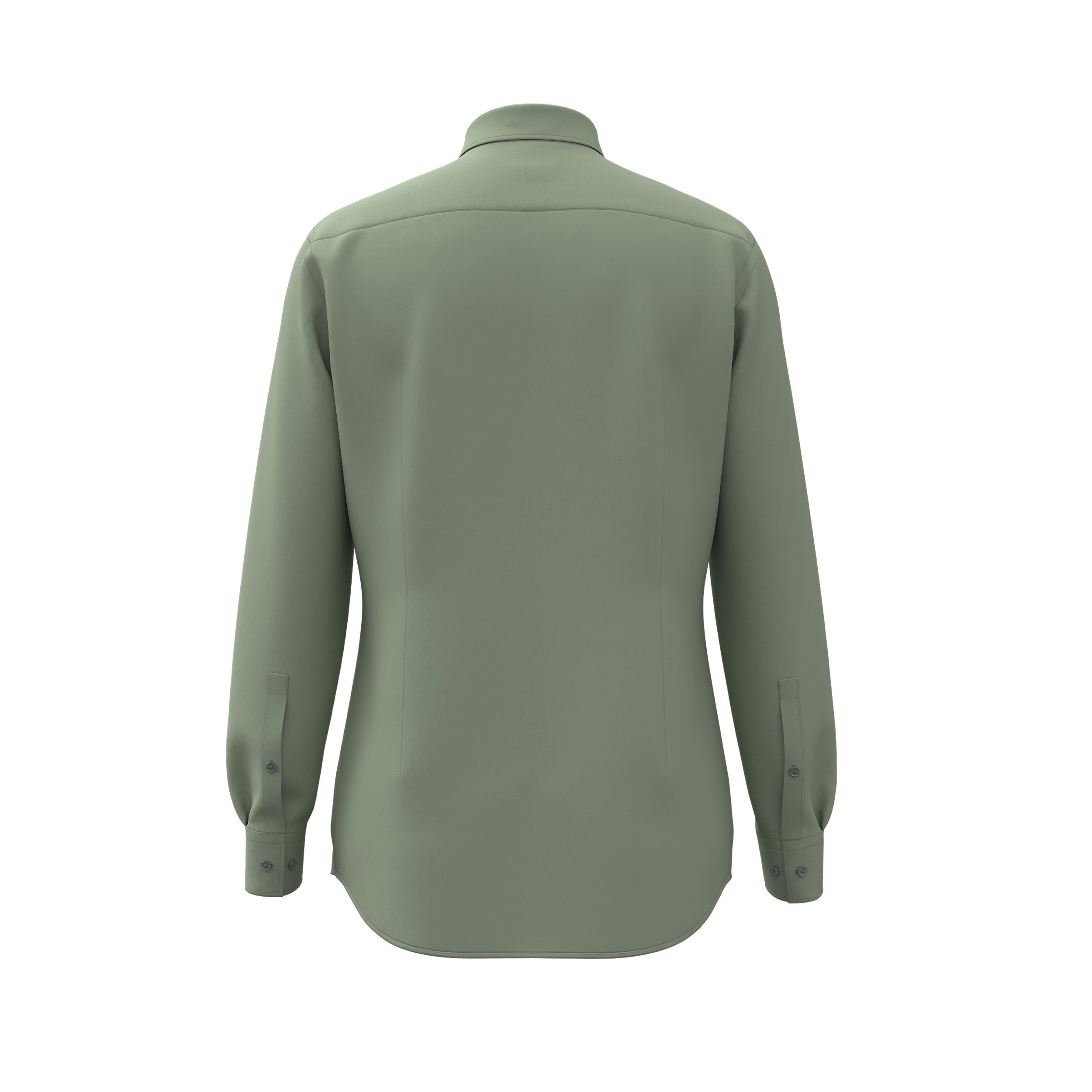 HUGO Kenno slim fit overhemd, popeline, groen