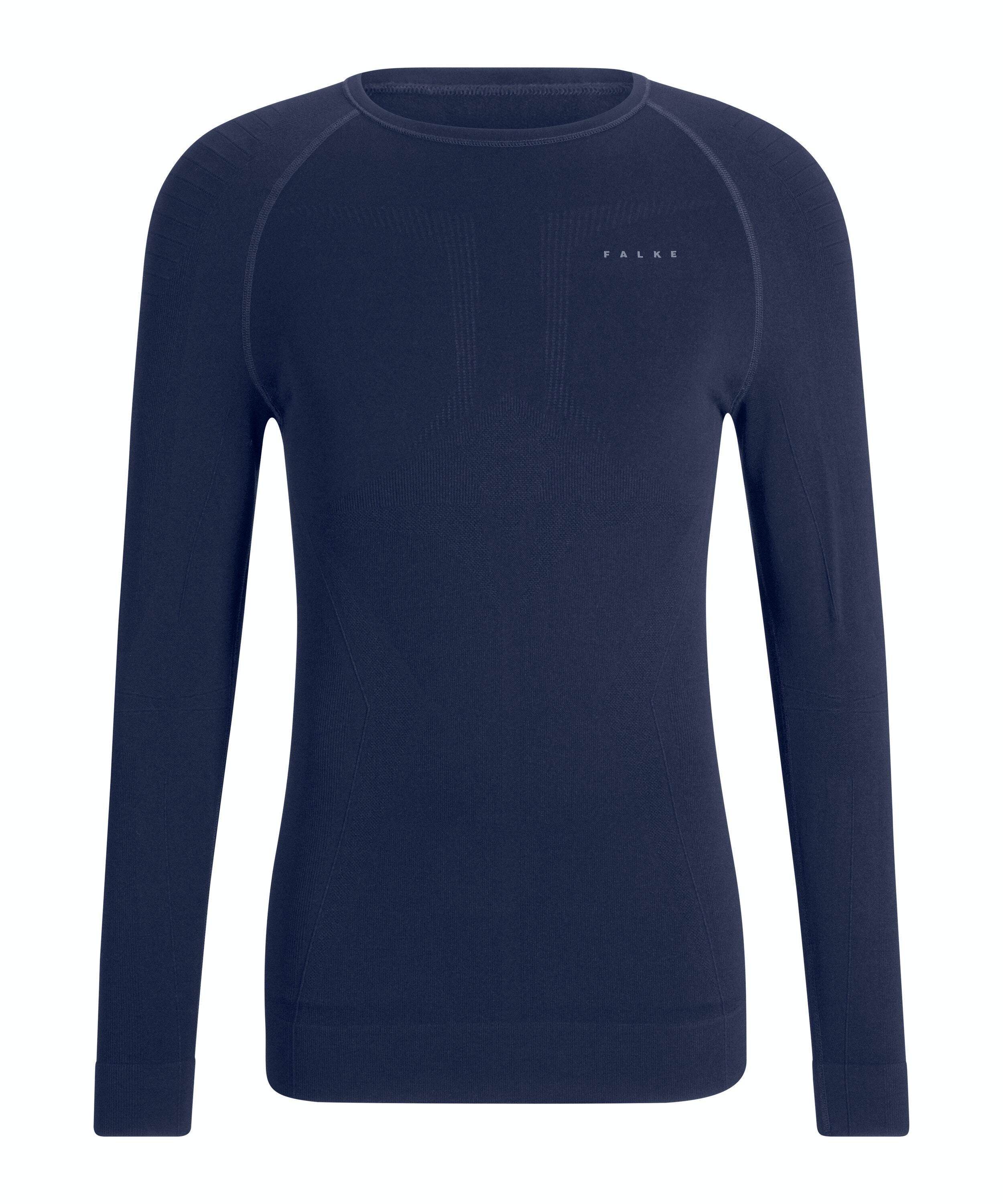 FALKE heren lange mouw shirt Maximum Warm, thermoshirt, blauw (space blue)