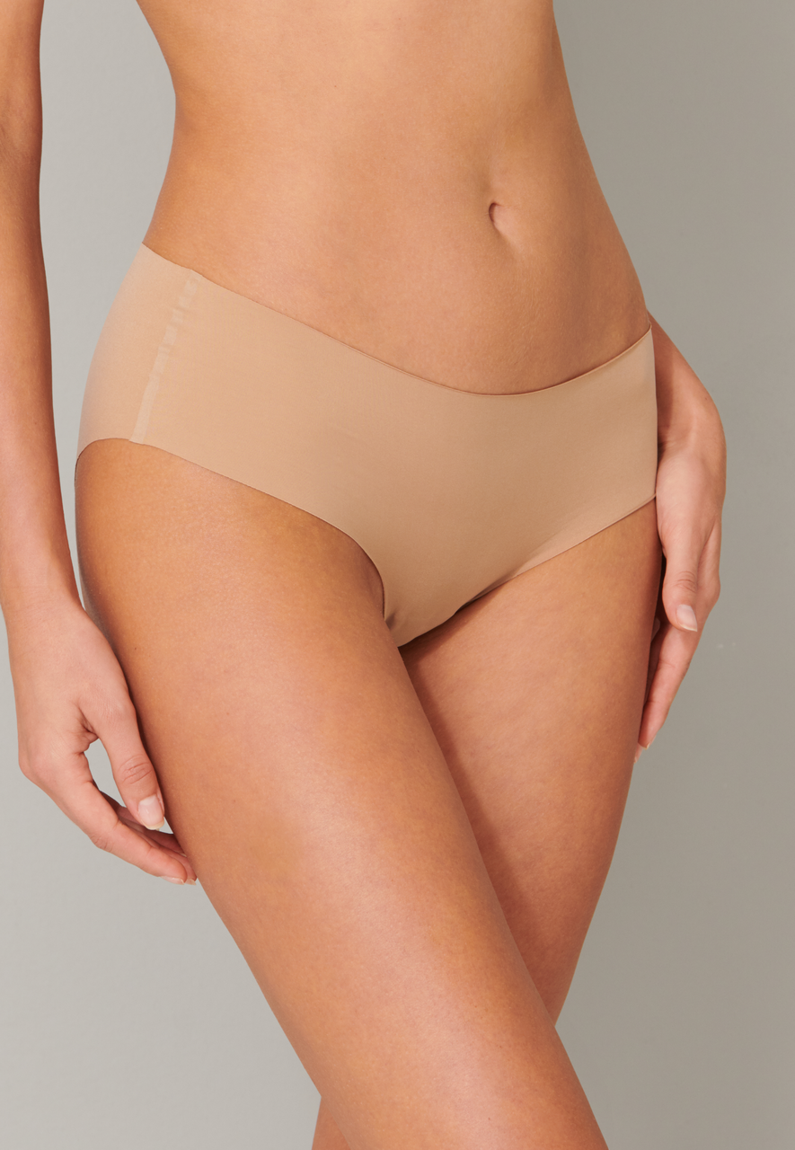 SCHIESSER Invisible Light slip (1-pack), dames panty seamless maplekleur