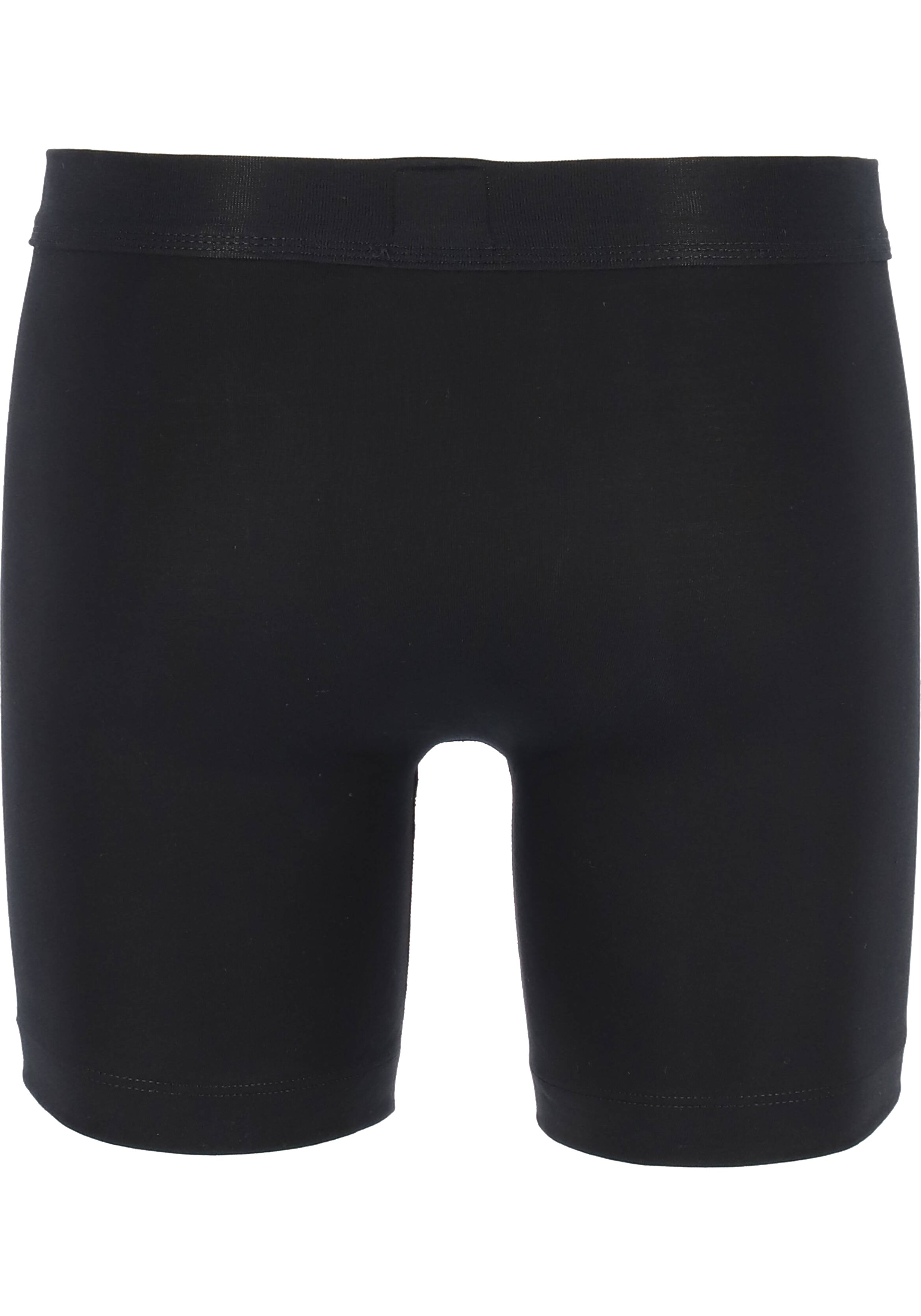 SCHIESSER Long Life Cotton shorts (1-pack), lang met gulp, zwart