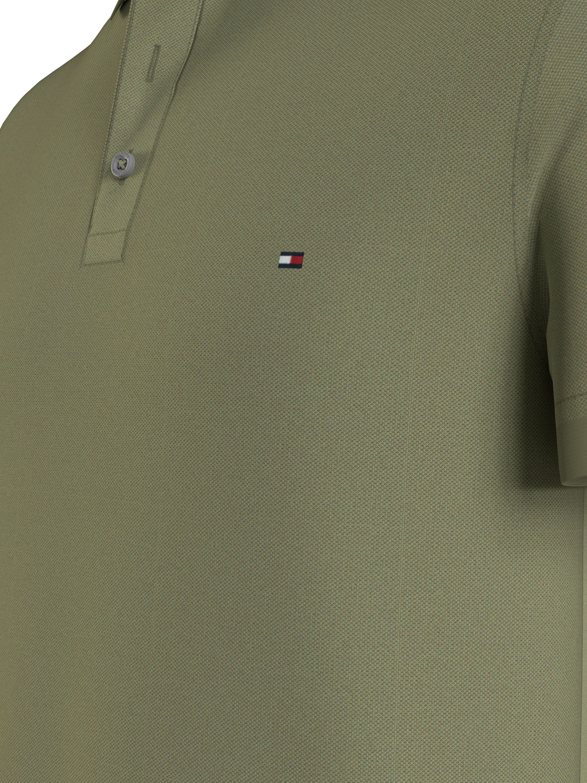 Tommy Hilfiger 1985 Slim Polo, heren poloshirt, licht olijfgroen