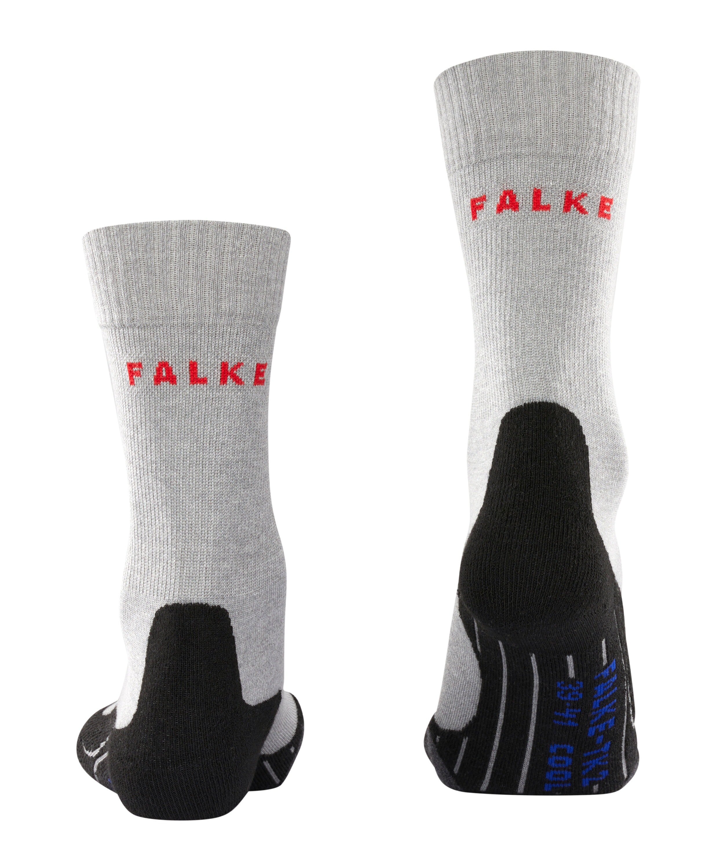 FALKE TK2 Explore Cool heren trekking sokken, grijs (light grey)