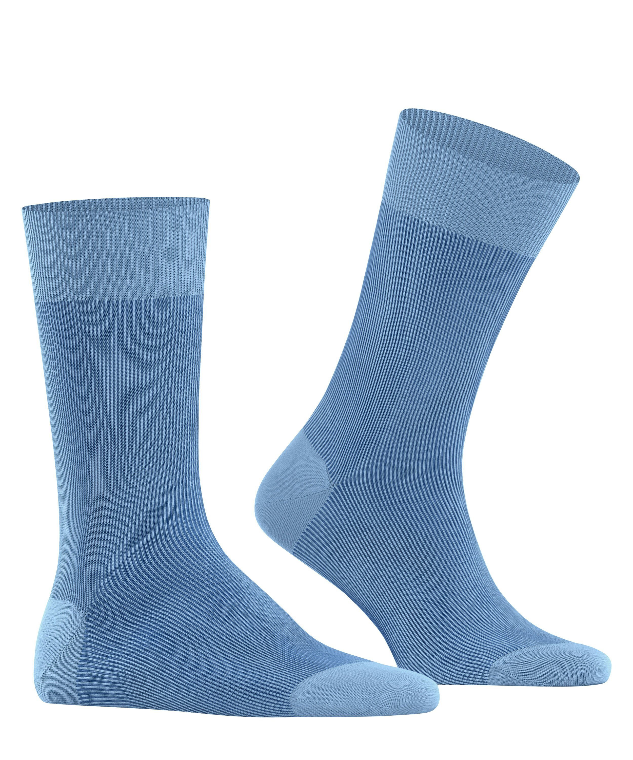 FALKE Fine Shadow herensokken, blauw (cornflower blue)