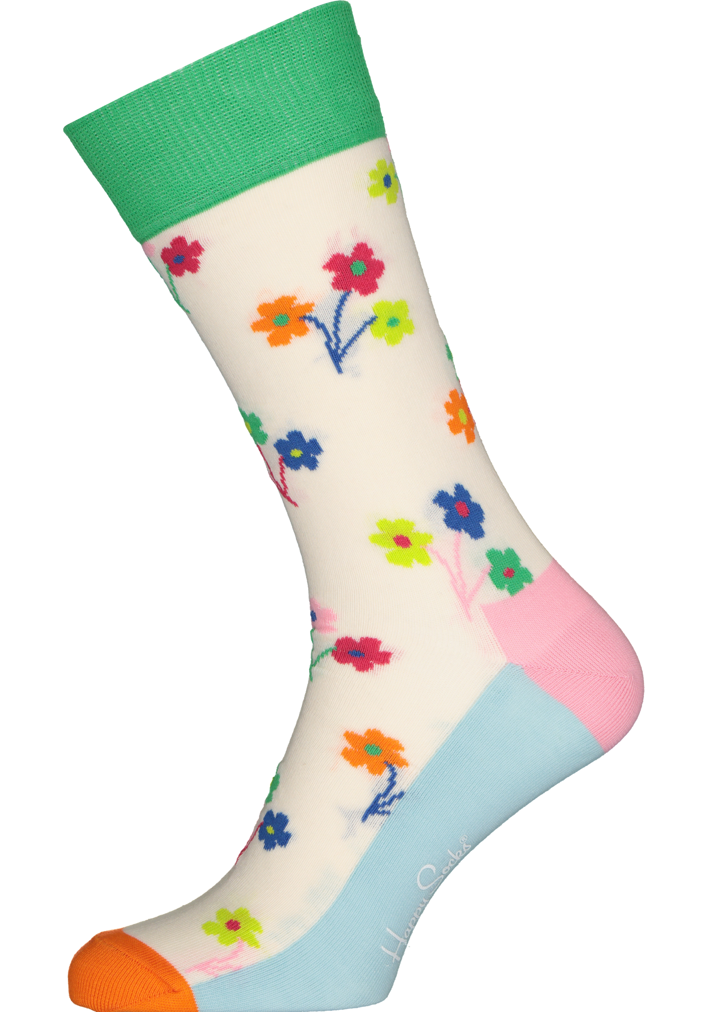 Happy Socks Flower Socks Gift Set (3-pack), gekleurde bloemenzee