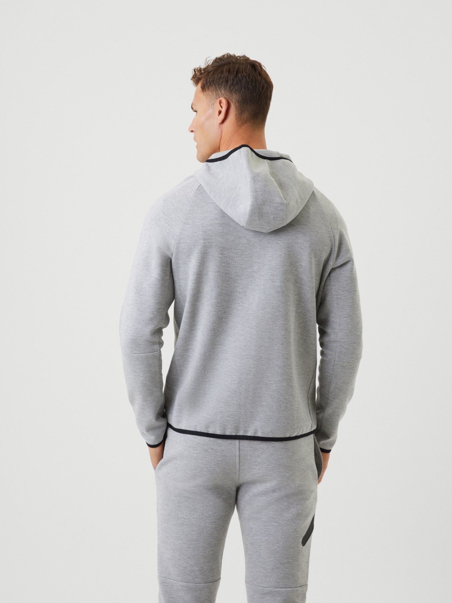 Bjorn Borg tech sweat hoodie, grijs