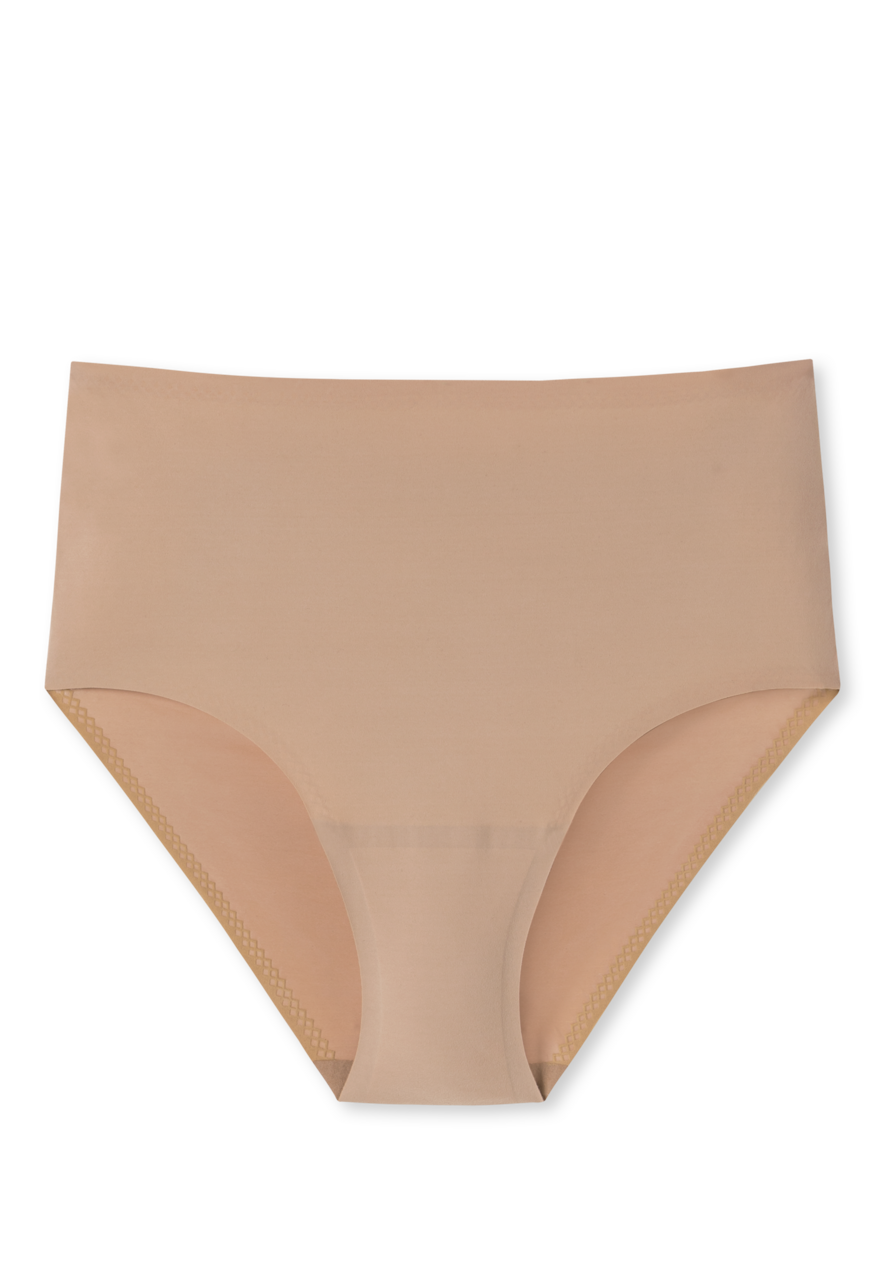 SCHIESSER Invisible Soft slip (1-pack), dames maxislip microvezel ahorn