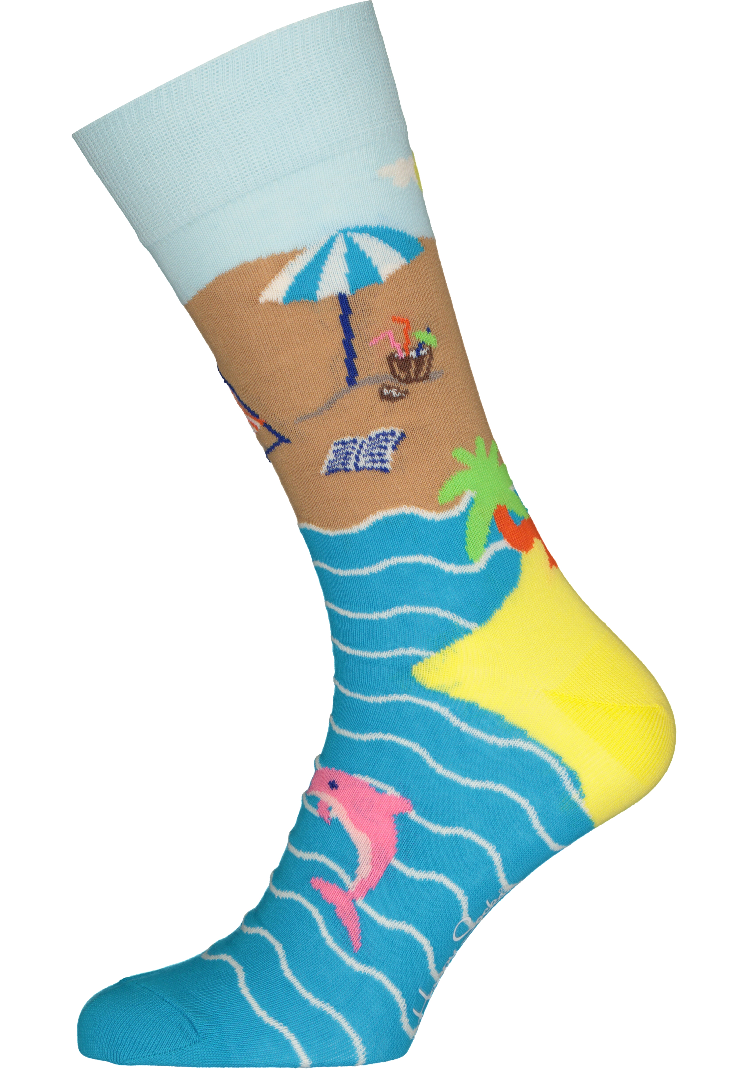 Happy Socks Wish You Were Here Socks Gift Set (2-pack), unisex sokken in cadeauverpakking