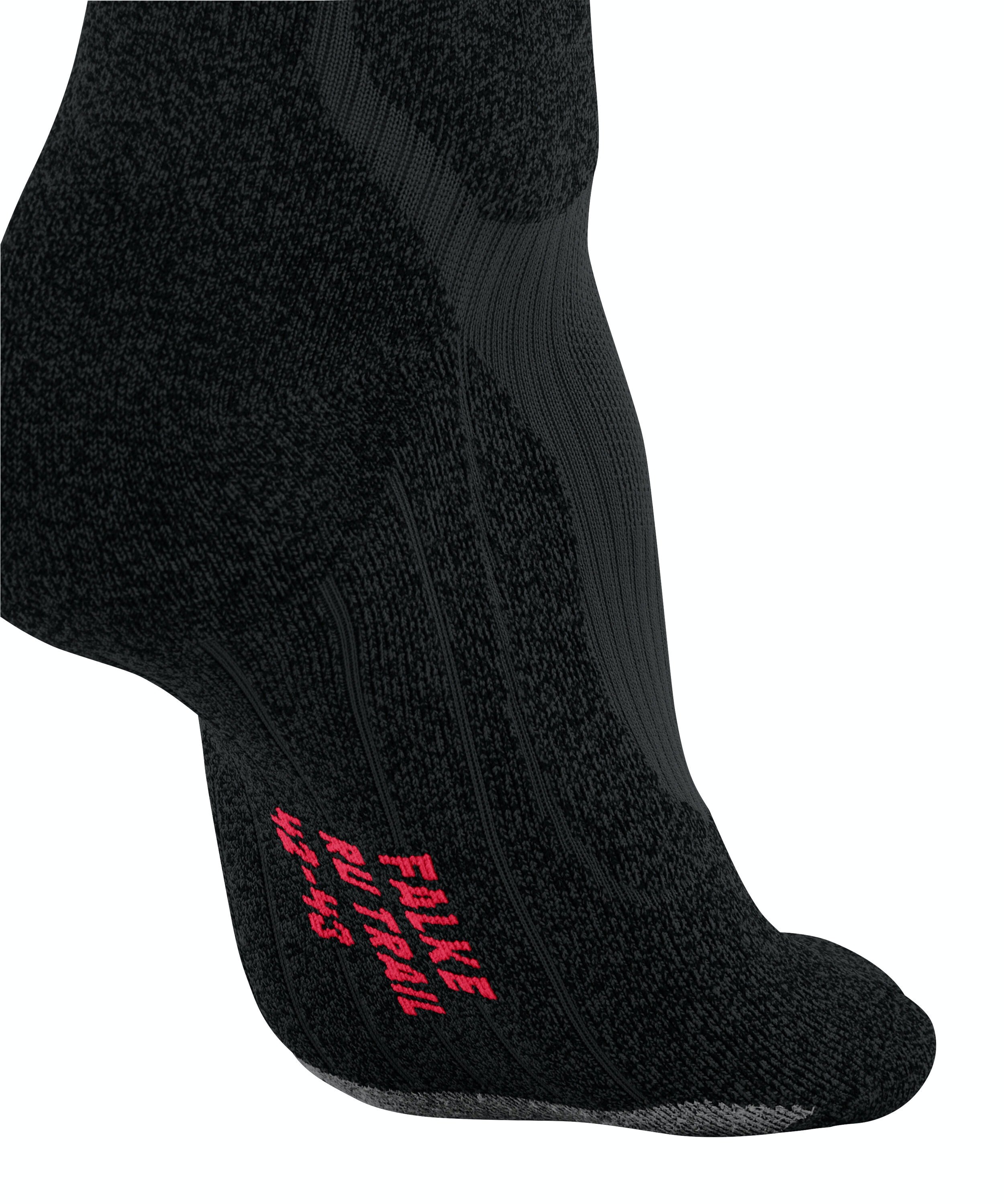 FALKE RU Trail Grip Women dames running sokken, zwart (black)