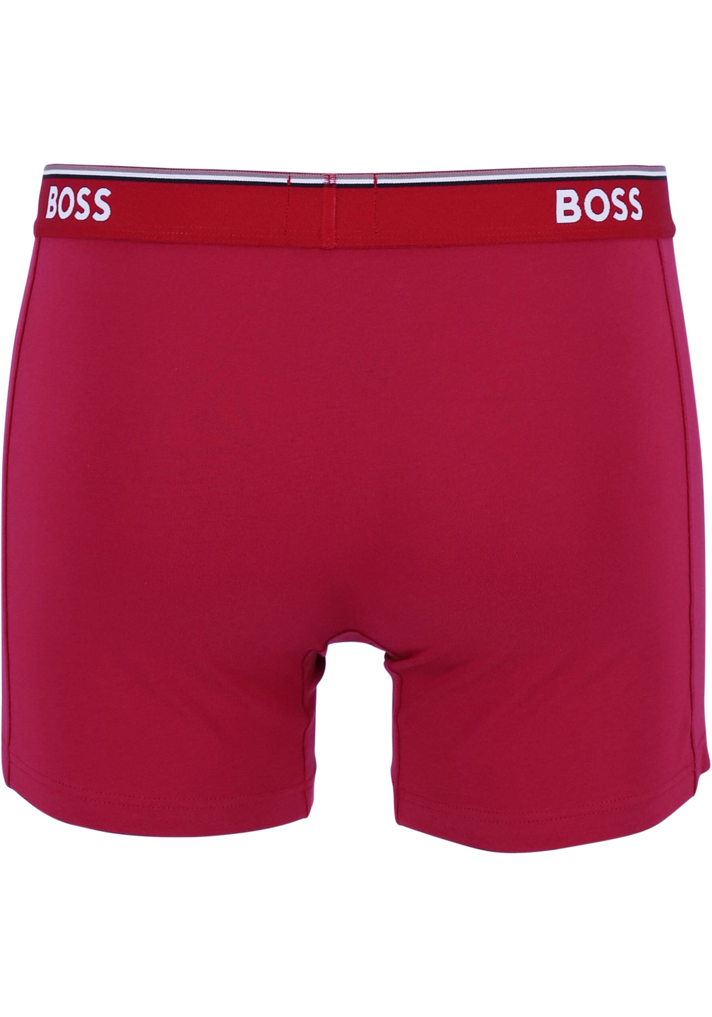 HUGO BOSS Power boxer briefs (3-pack), heren boxers normale lengte, rood, blauw, zwart