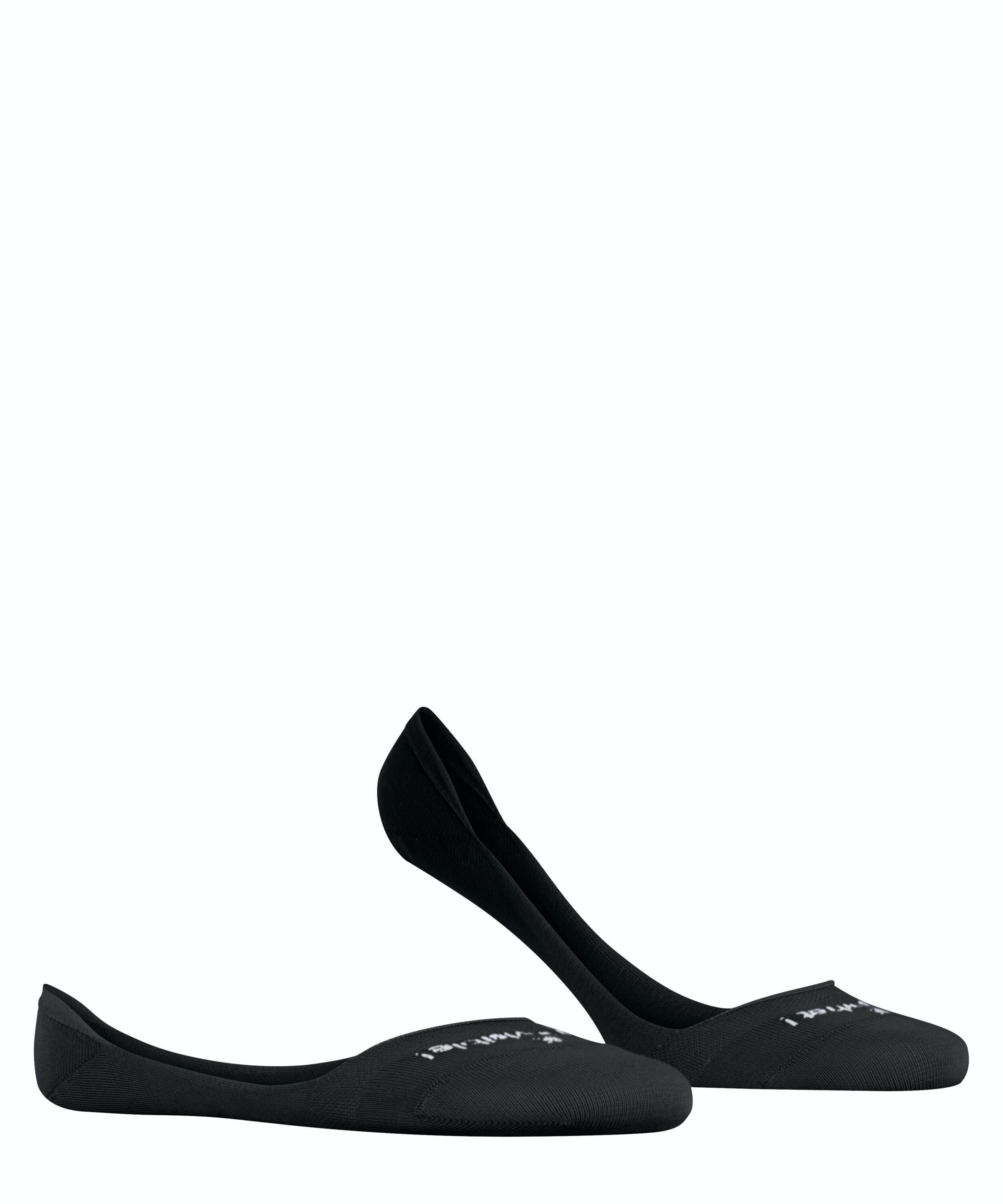 Burlington Carrington heren invisible sokken, zwart (black)