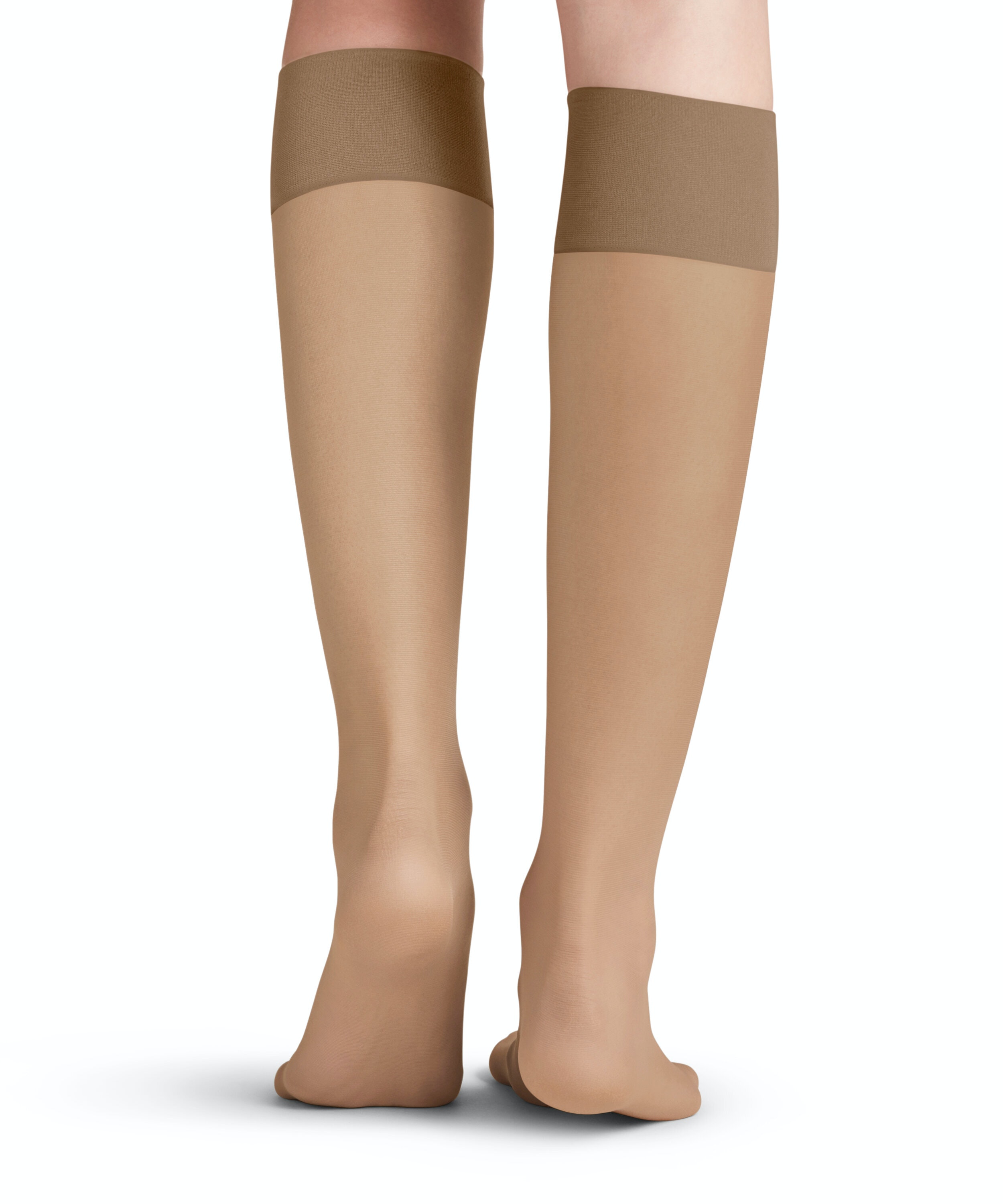 FALKE Pure Matt 20 DEN dames kniekousen, beige (powder)