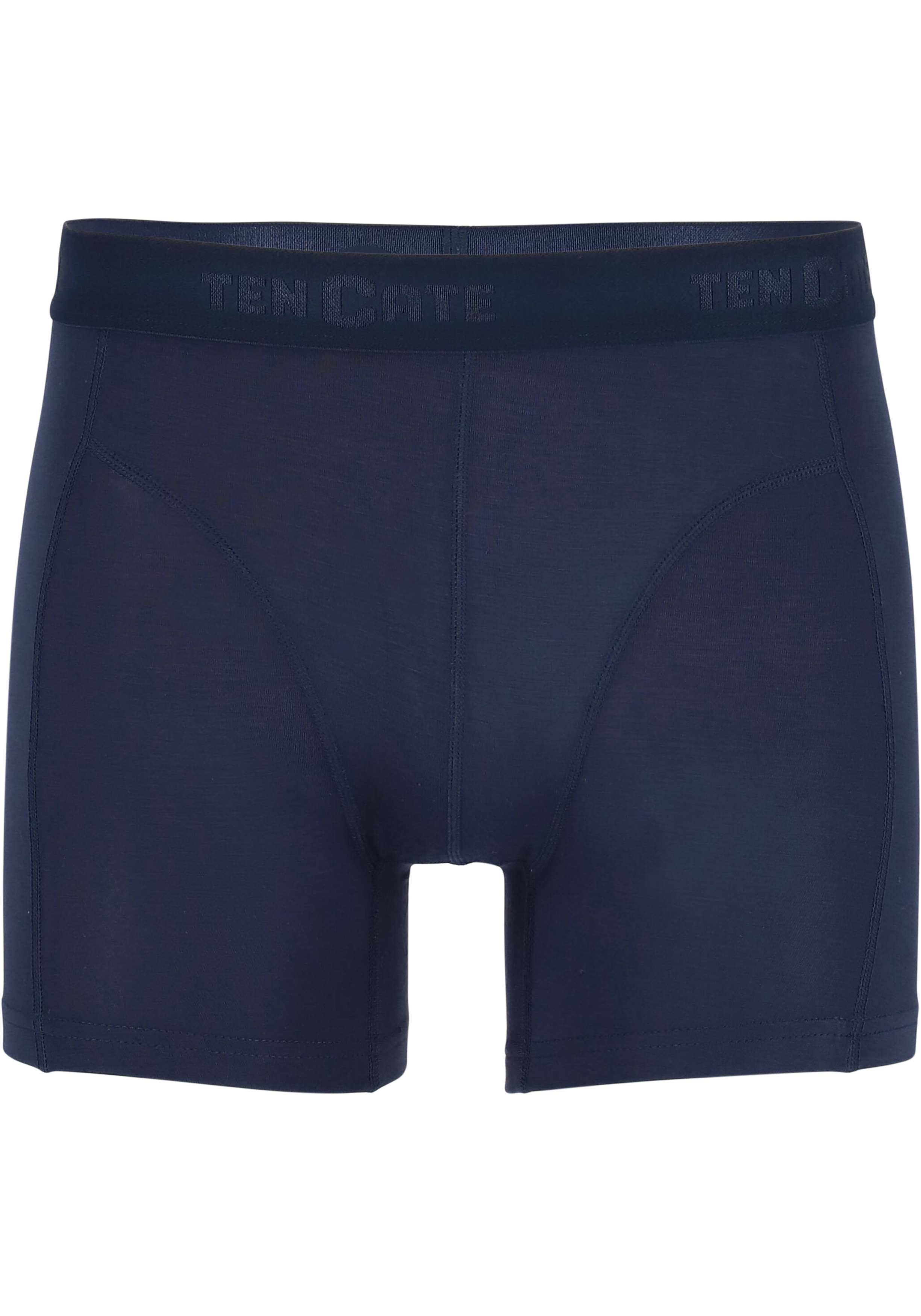 TEN CATE Basics men bamboo viscose shorts (2-pack), heren boxers normale lengte, blauw