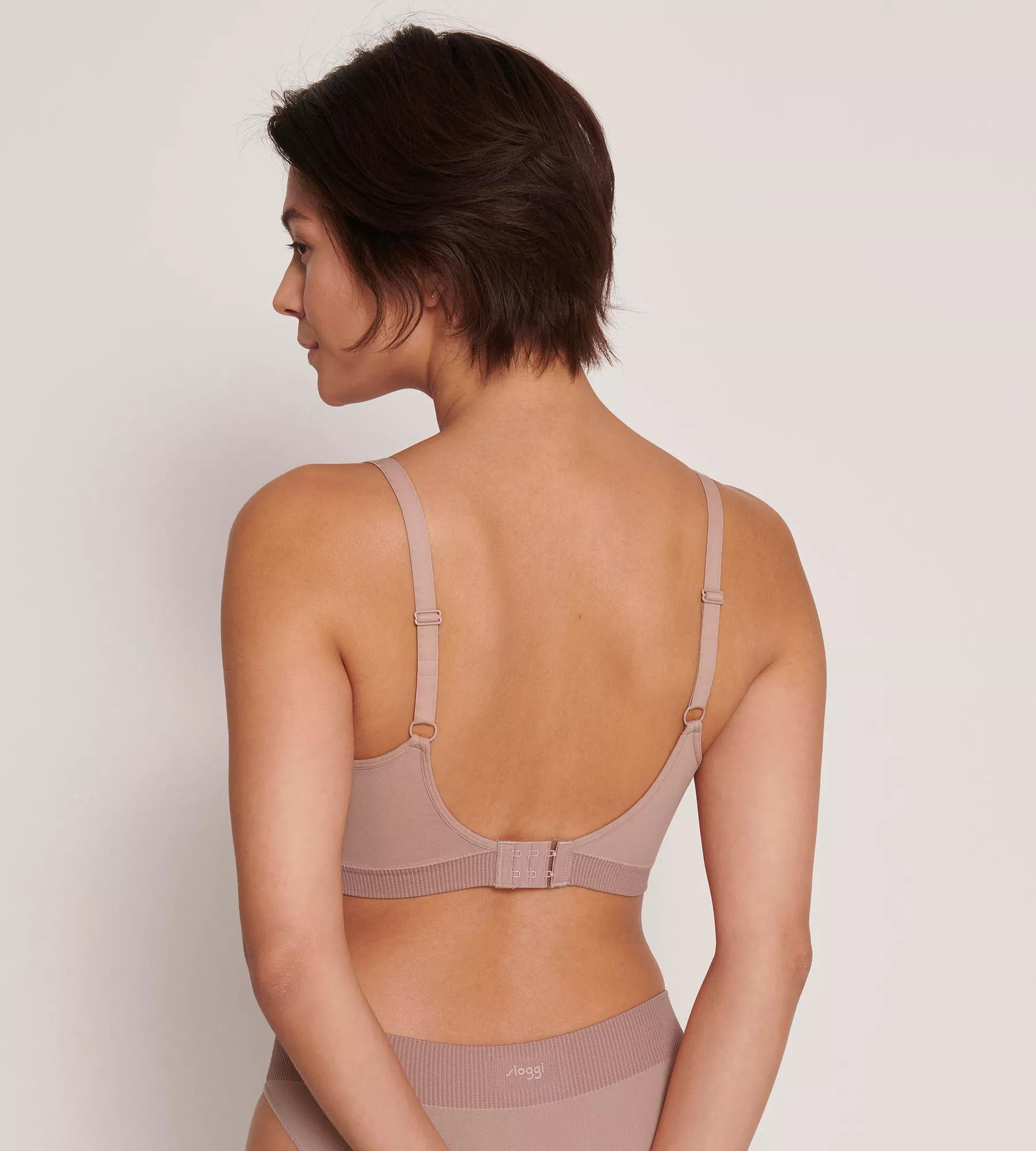 Sloggi Women EVER Infused Aloe P, bralette, mauve