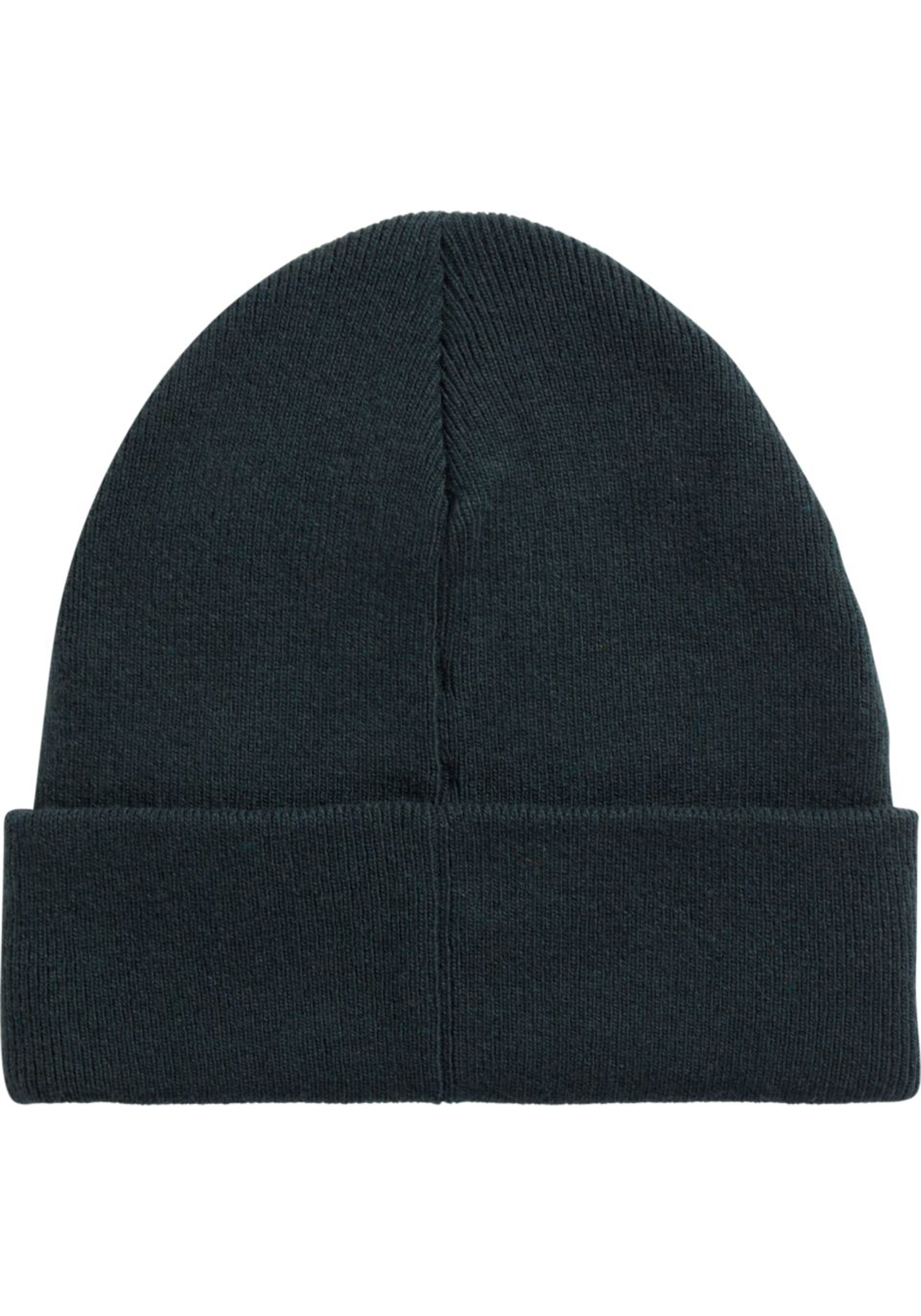 Calvin Klein muts, monologo patch non-rib beanie, thijm groen